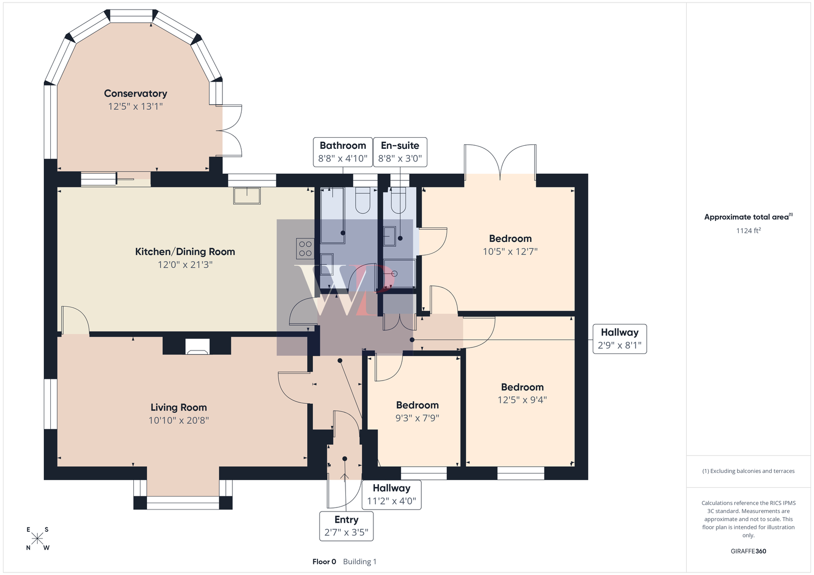 12, Brewsters, Norwich floorplan