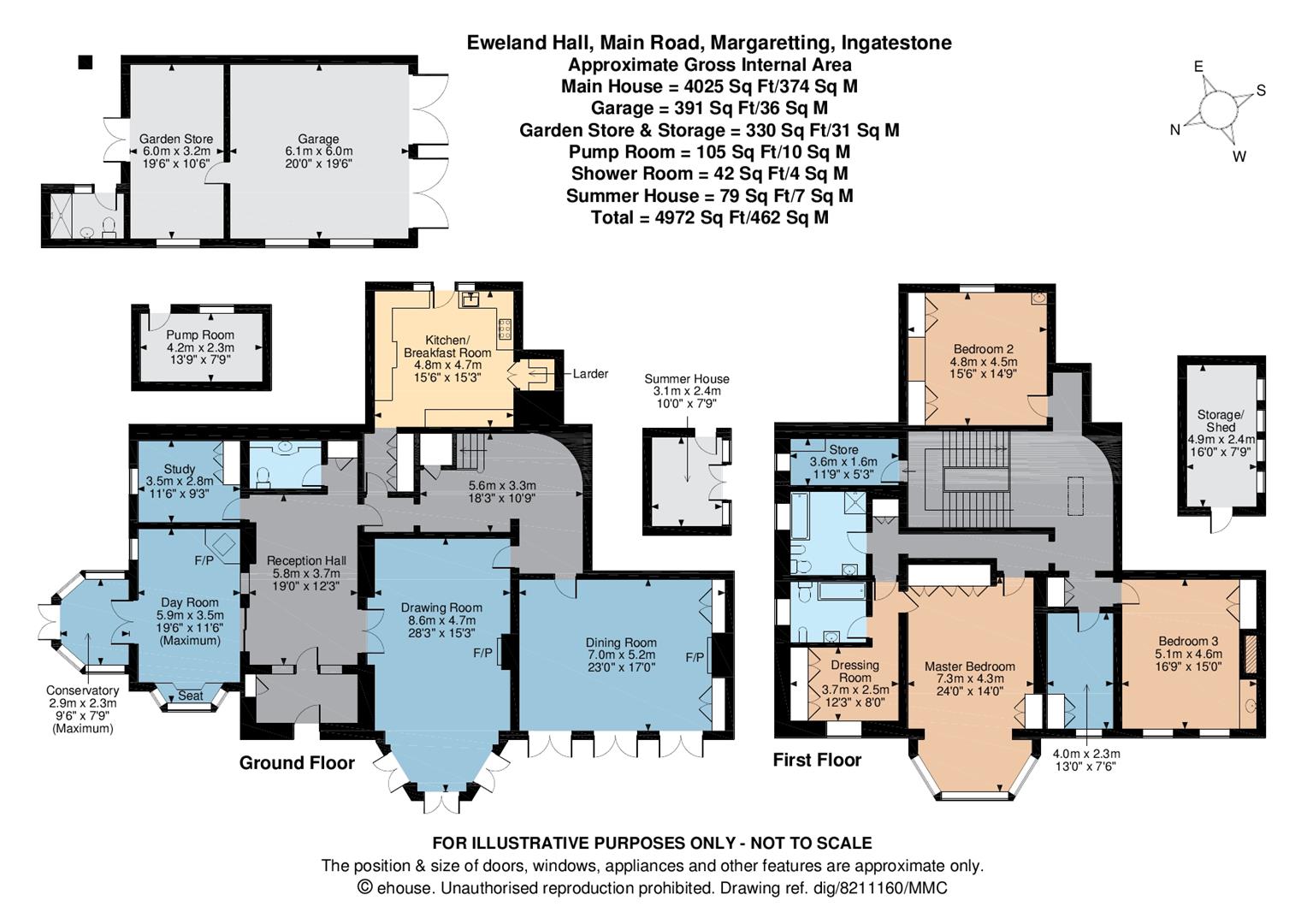 4 Bedrooms Semi-detached house for sale in Main Road, Margaretting, Ingatestone CM4