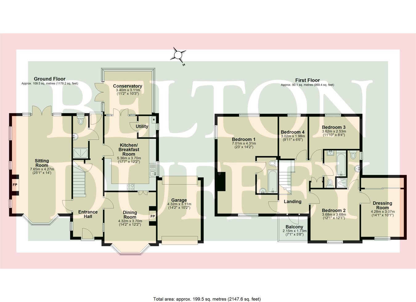 Slinmoor, Warham Road, Wells-next-the-Sea floorplan