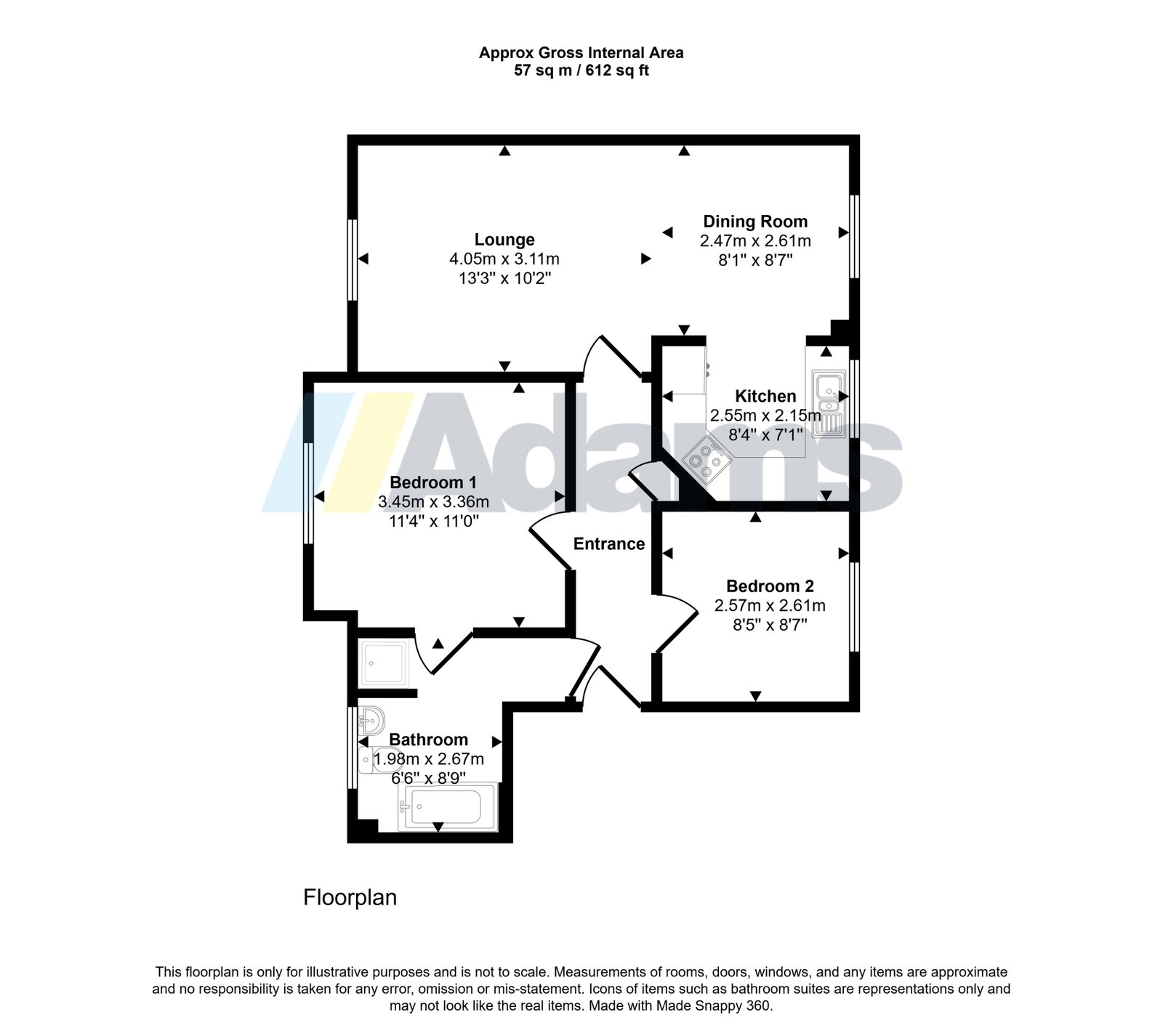 5, Gilbert Drive, Warrington floorplan