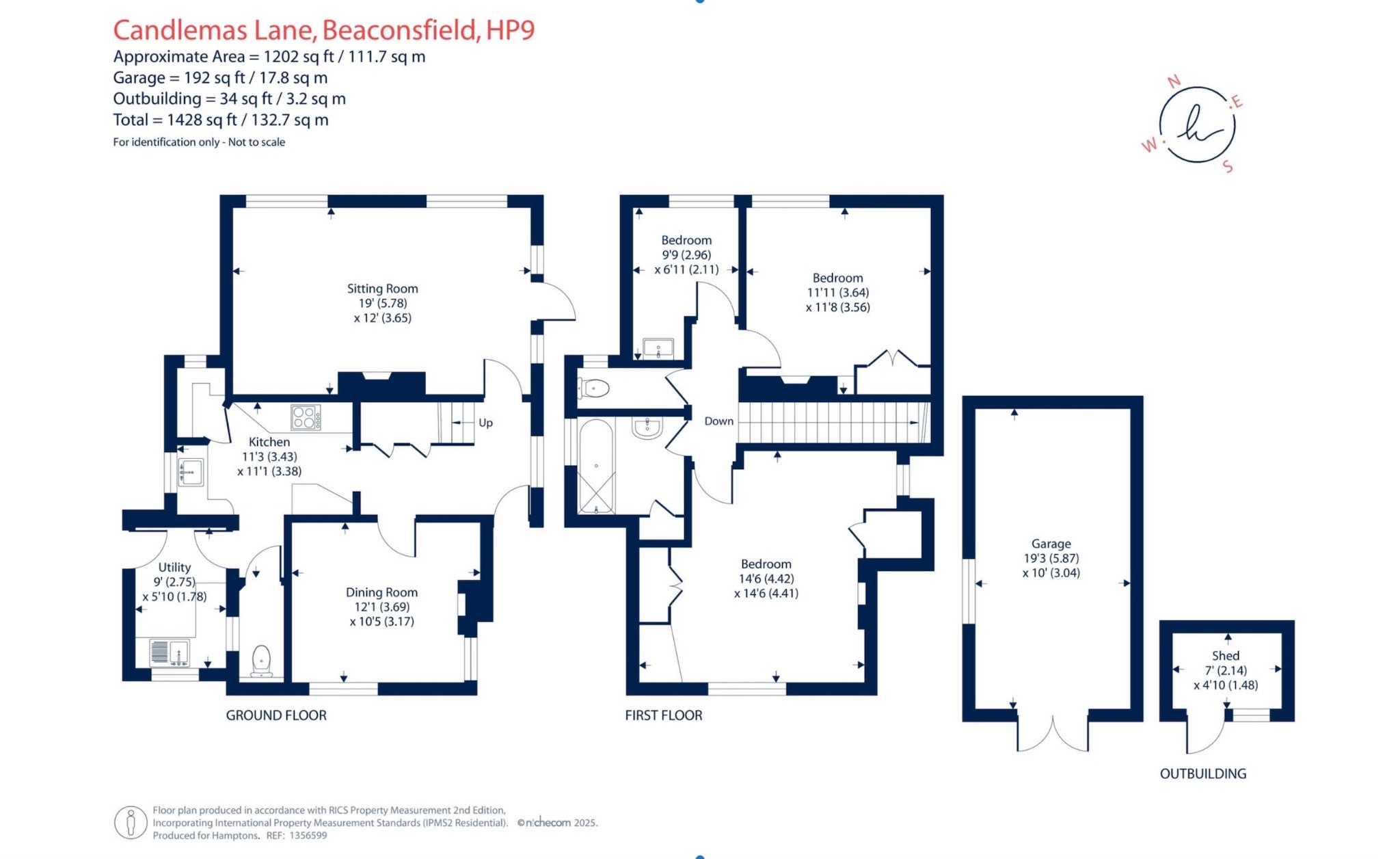 North Cottage, 41 Candlemas Lane, Beaconsfield floorplan