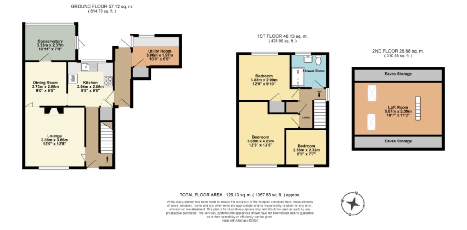 15, St. Augustines Road, Kent floorplan