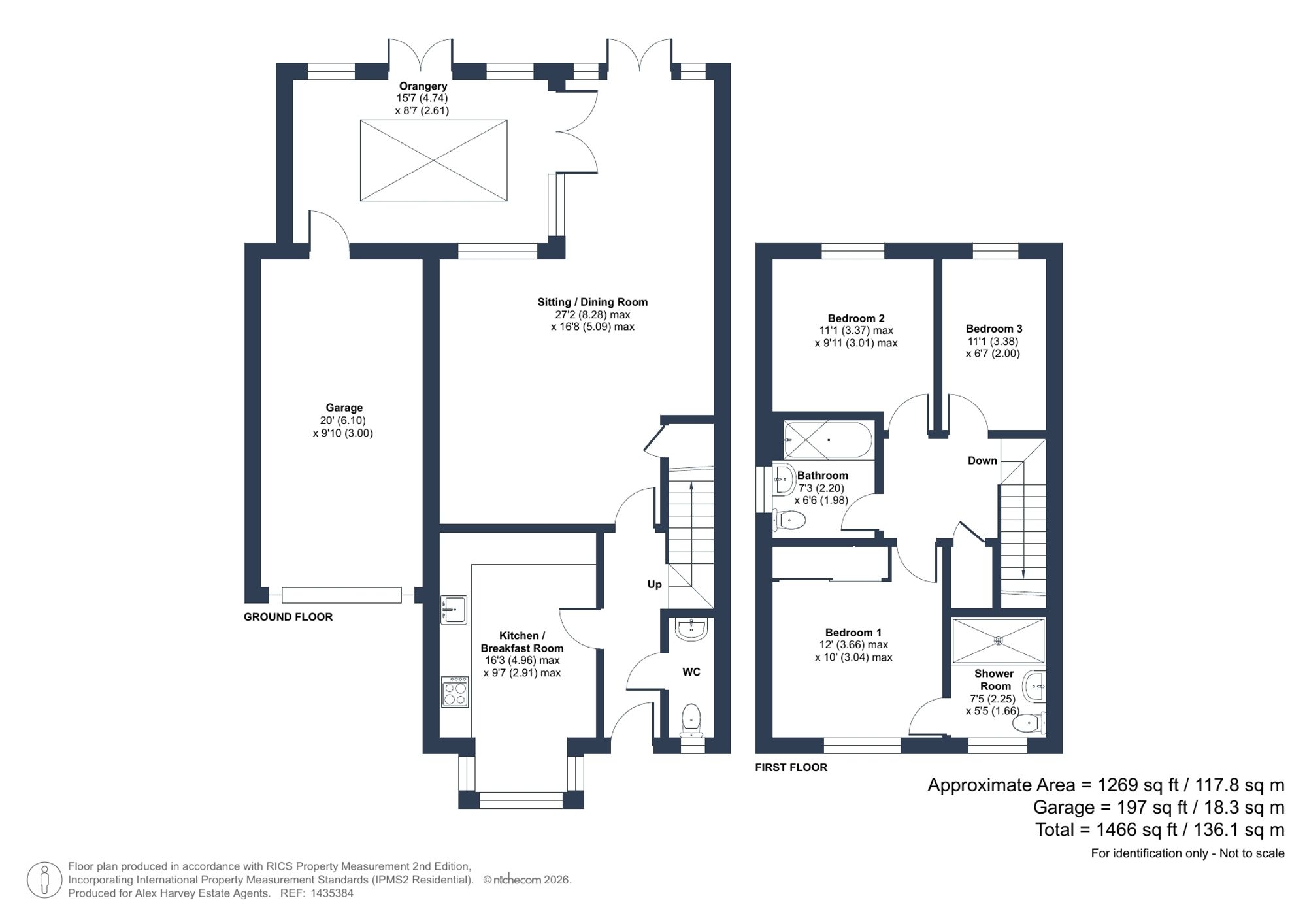 6 Bramble Close, Horsham floorplan
