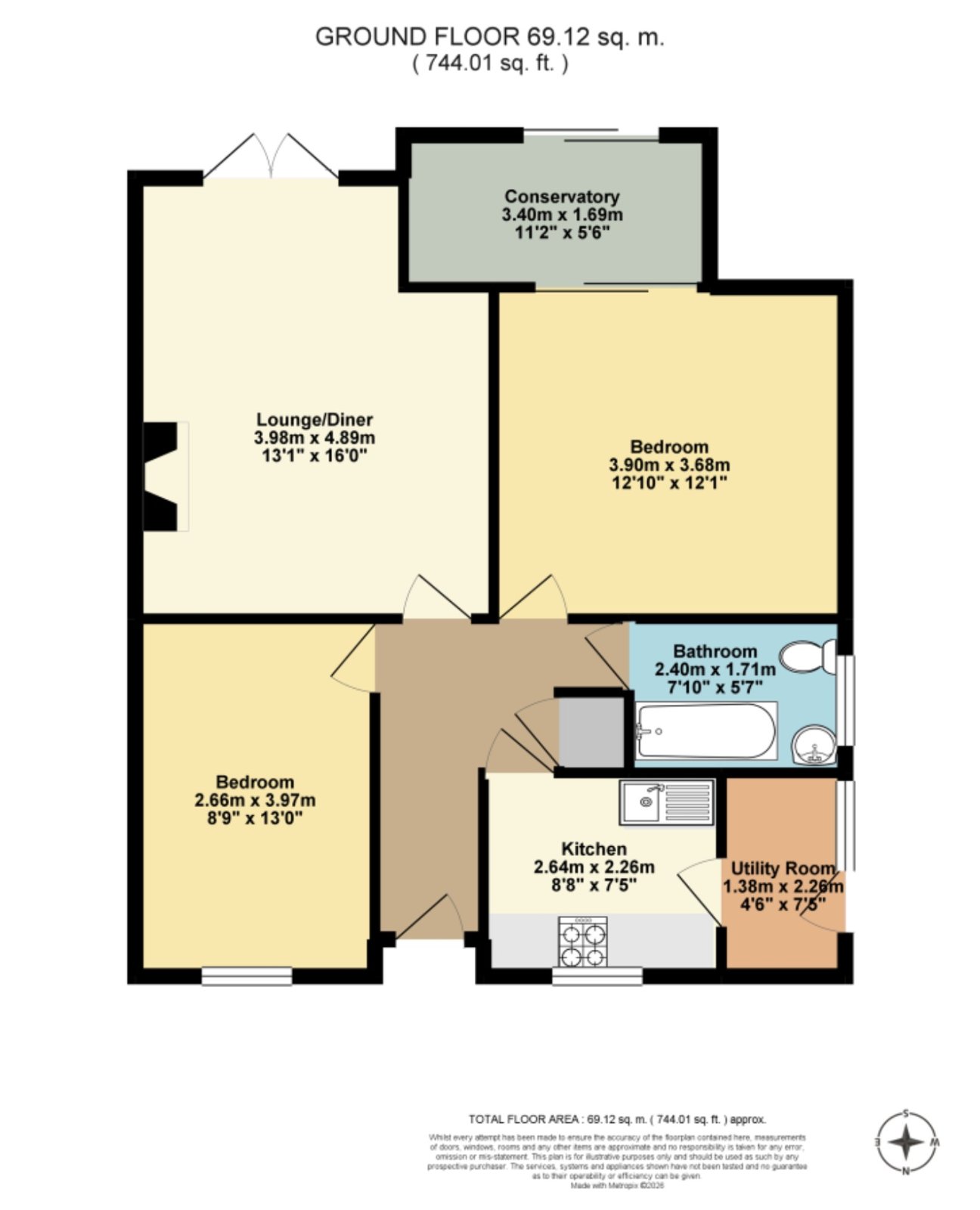 123, Wear Bay Road, Kent floorplan