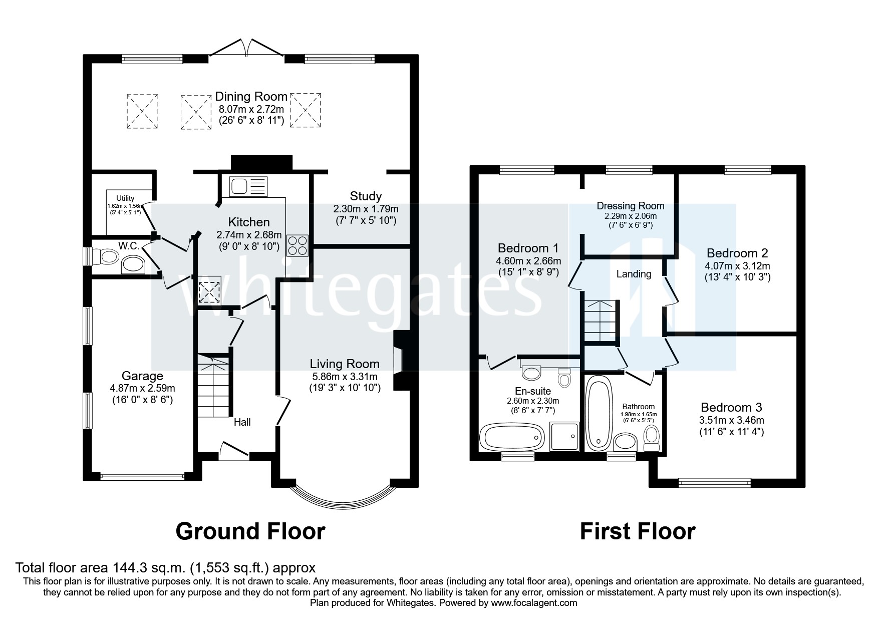 21, Glaisdale Close, Cheshire floorplan
