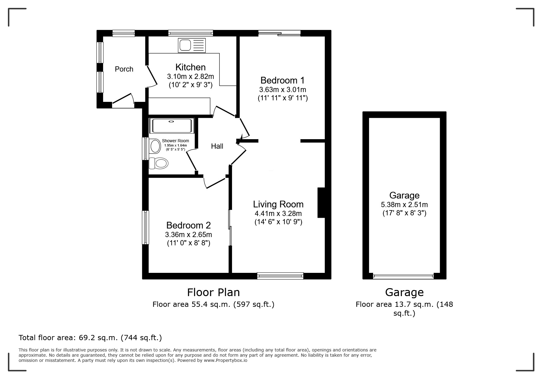 9, Whitstone Drive, Skelmersdale floorplan