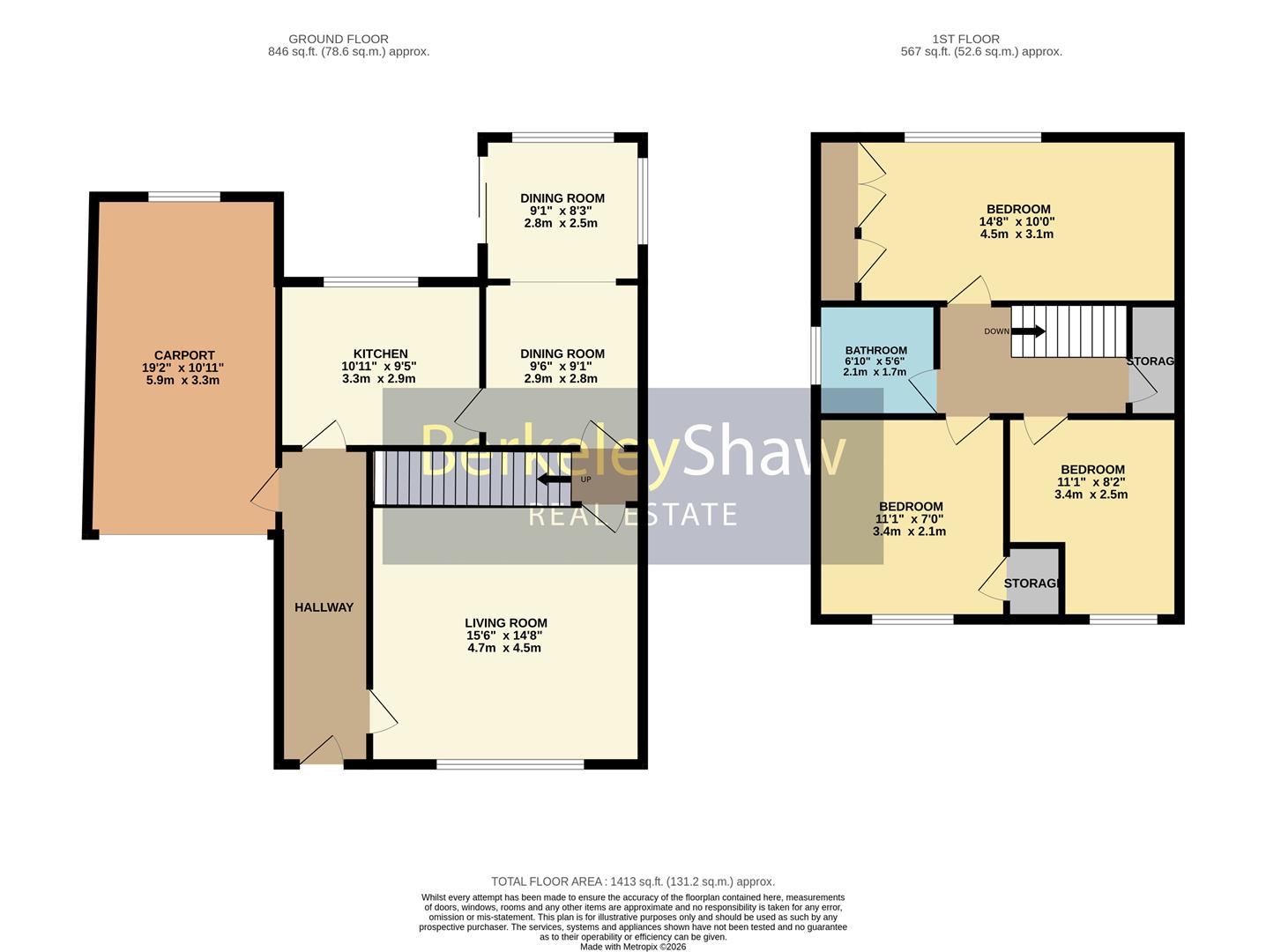 23, The Round Meade, Liverpool floorplan