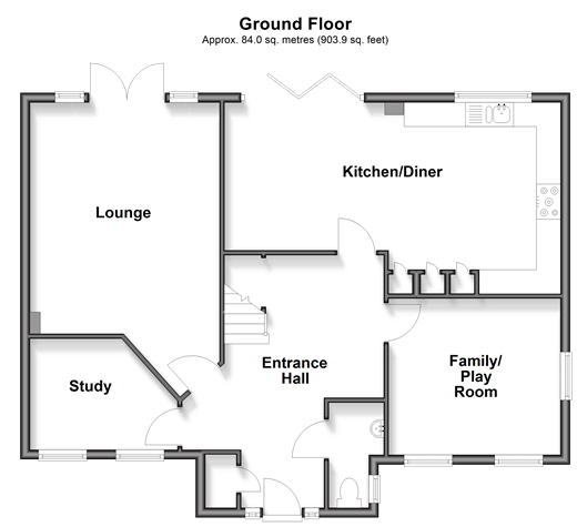 Brickmakers Way Hempstead, Gillingham floorplan