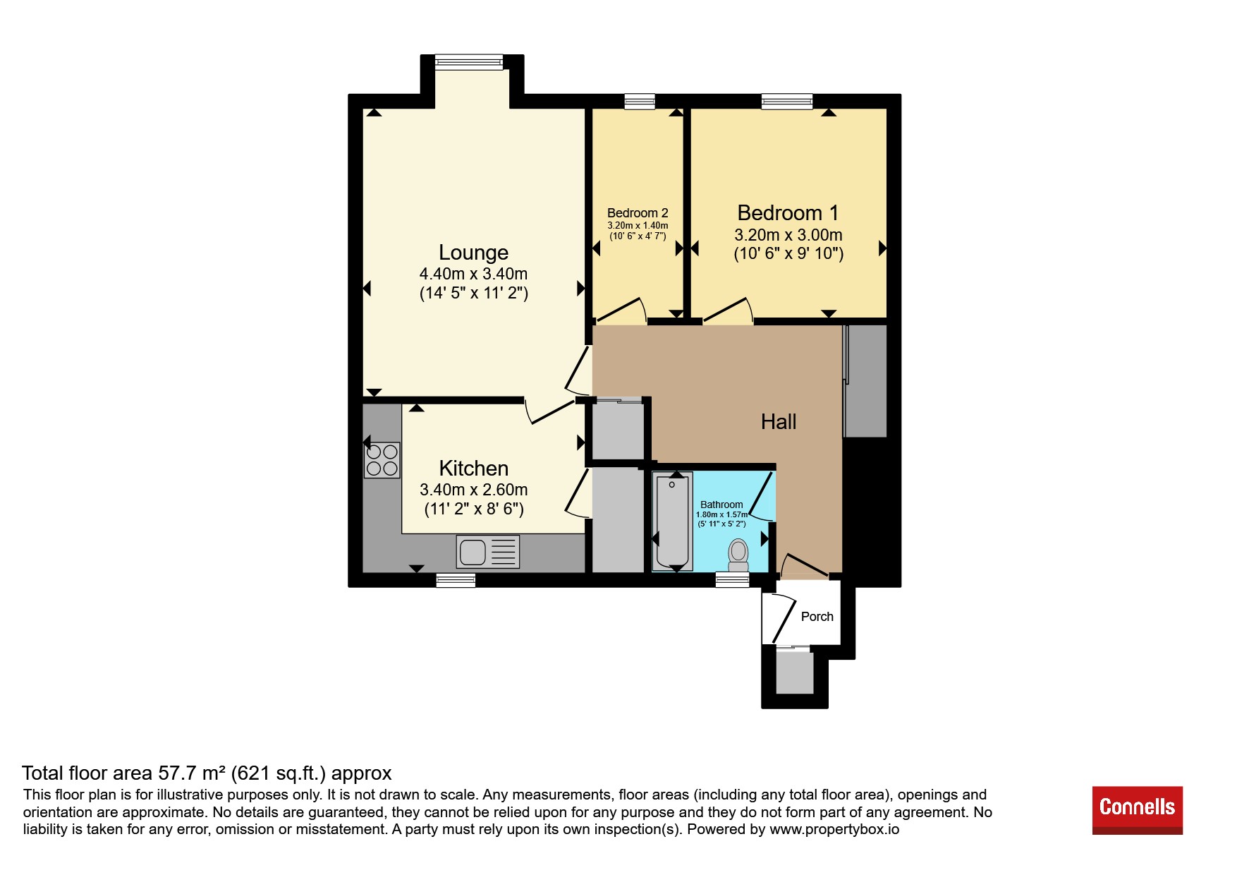 5, Spear Close, Luton floorplan
