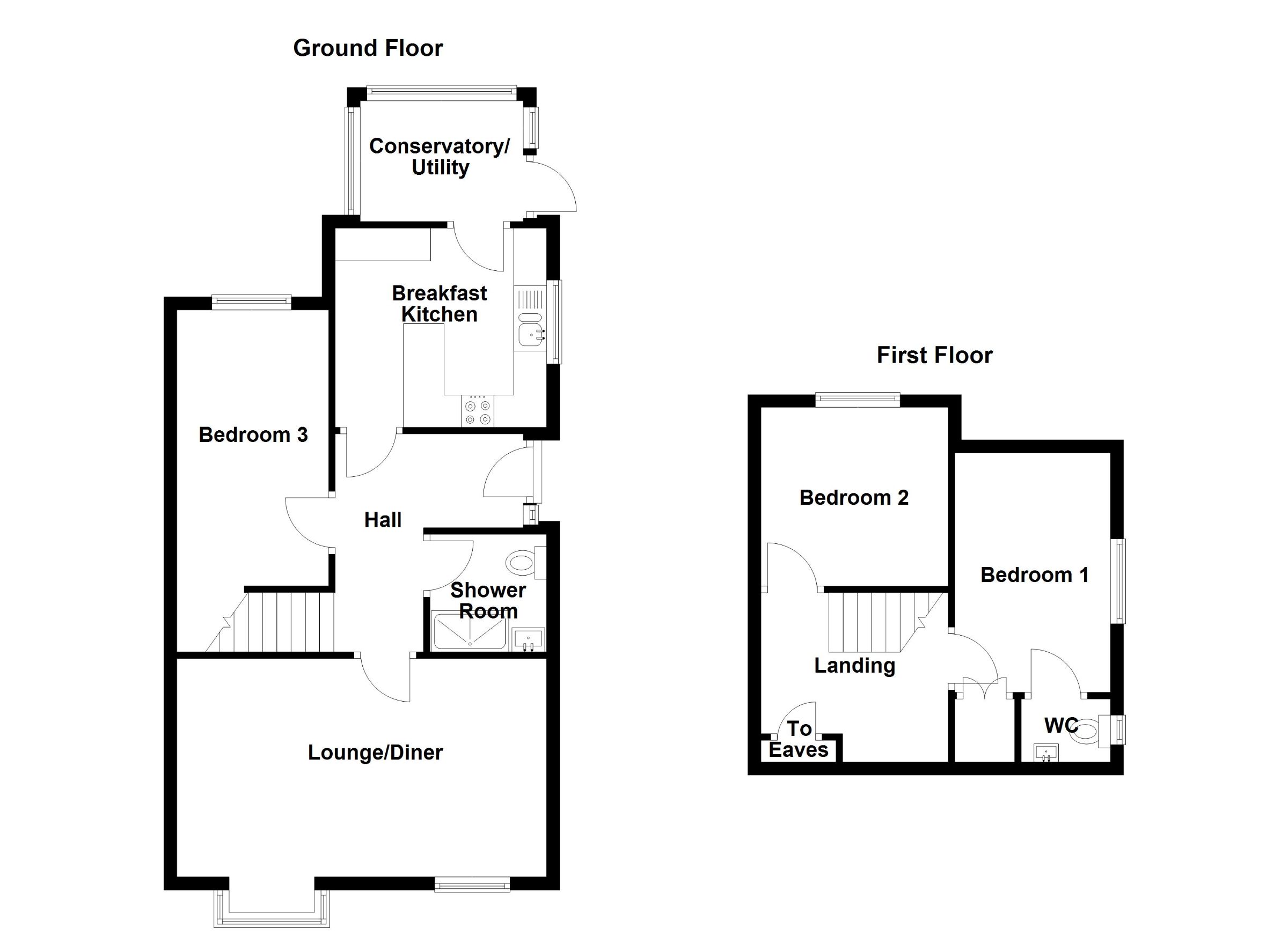 125 Kingsway, Morecambe floorplan