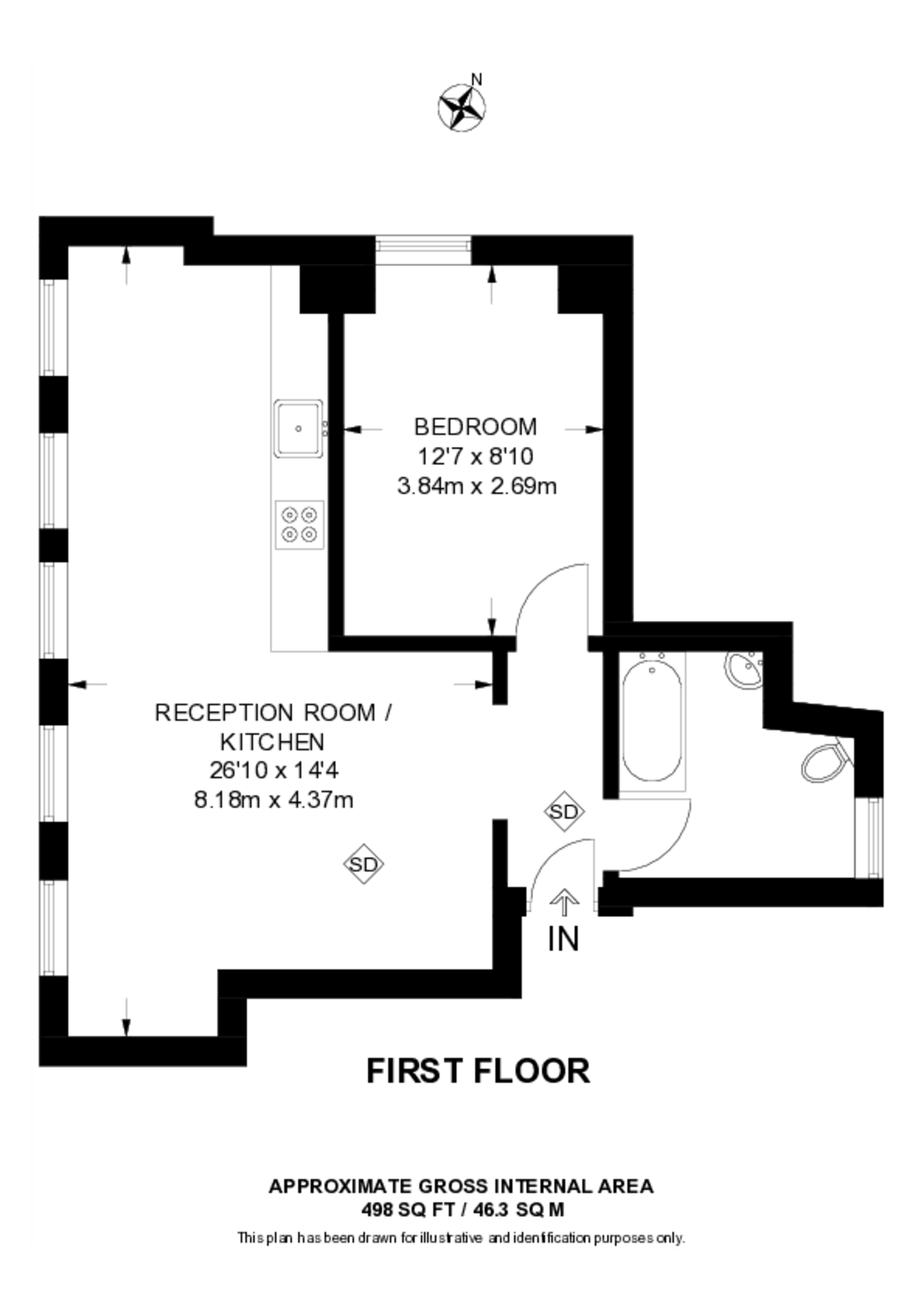 Hoxton Street, N1, Hoxton floorplan