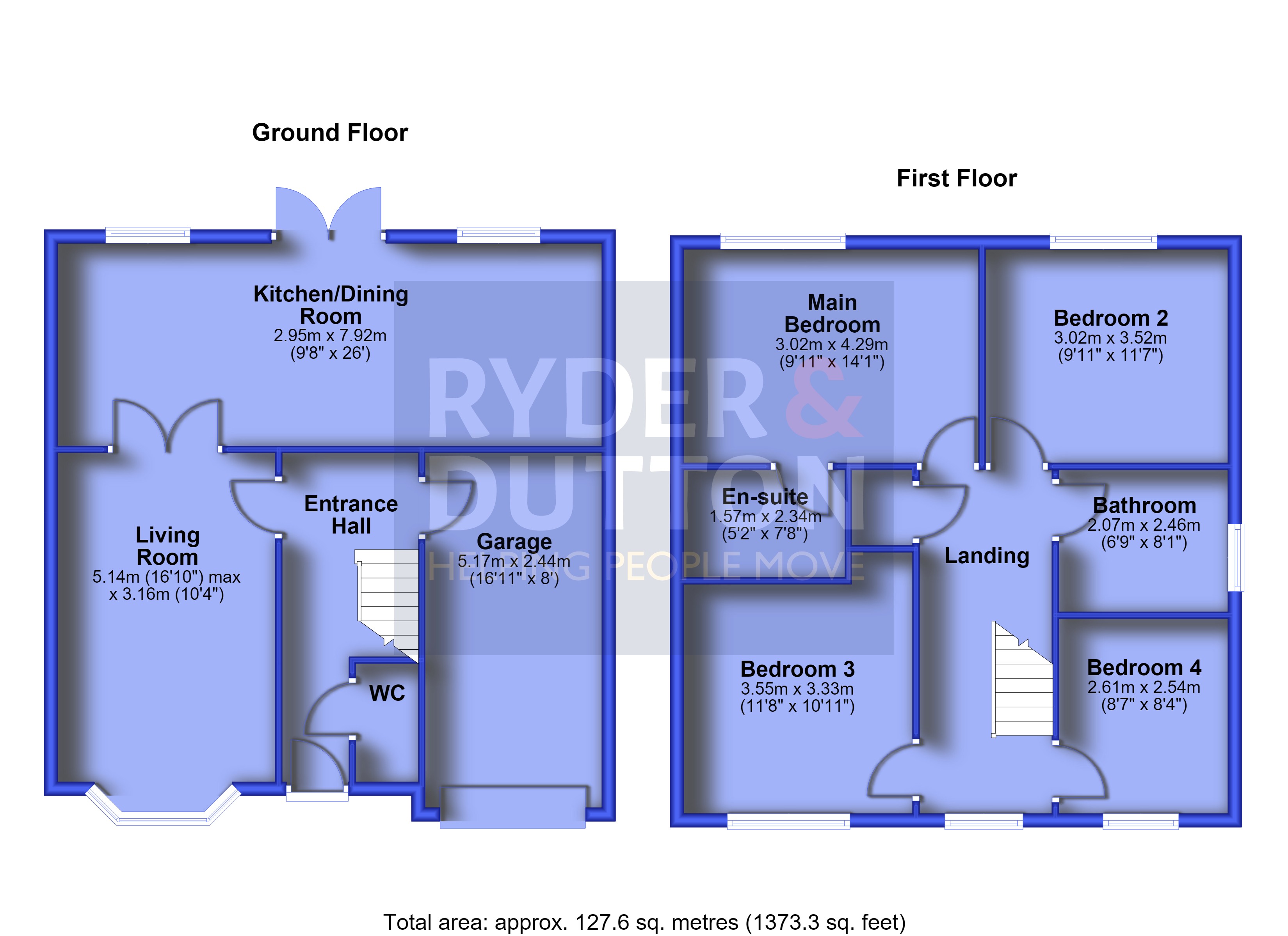 9, Smithy Close, West Yorkshire floorplan