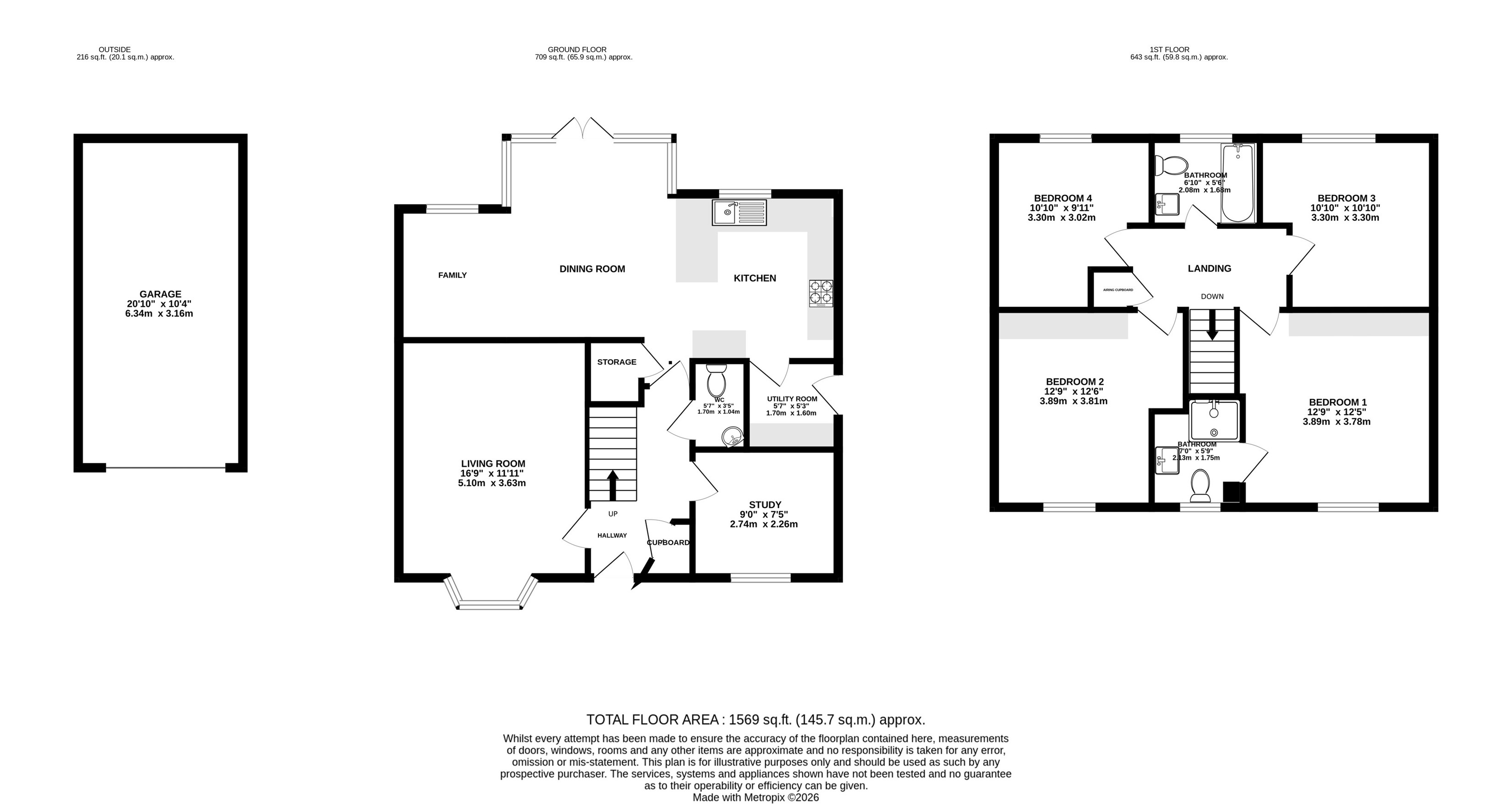 24, Primrose Way, Wilmslow floorplan