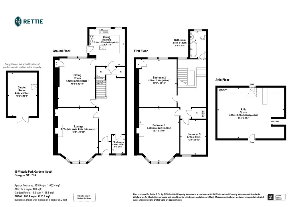 Victoria Park Gardens South, Broomhill, Glasgow G11, 3 bedroom terraced house for sale