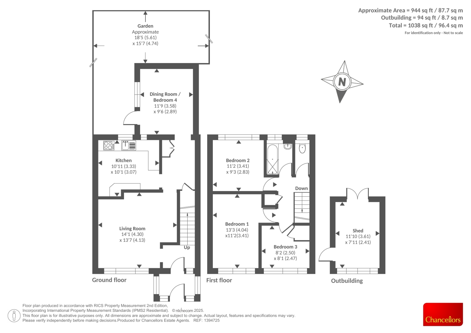 108, Tamar Way, Slough floorplan