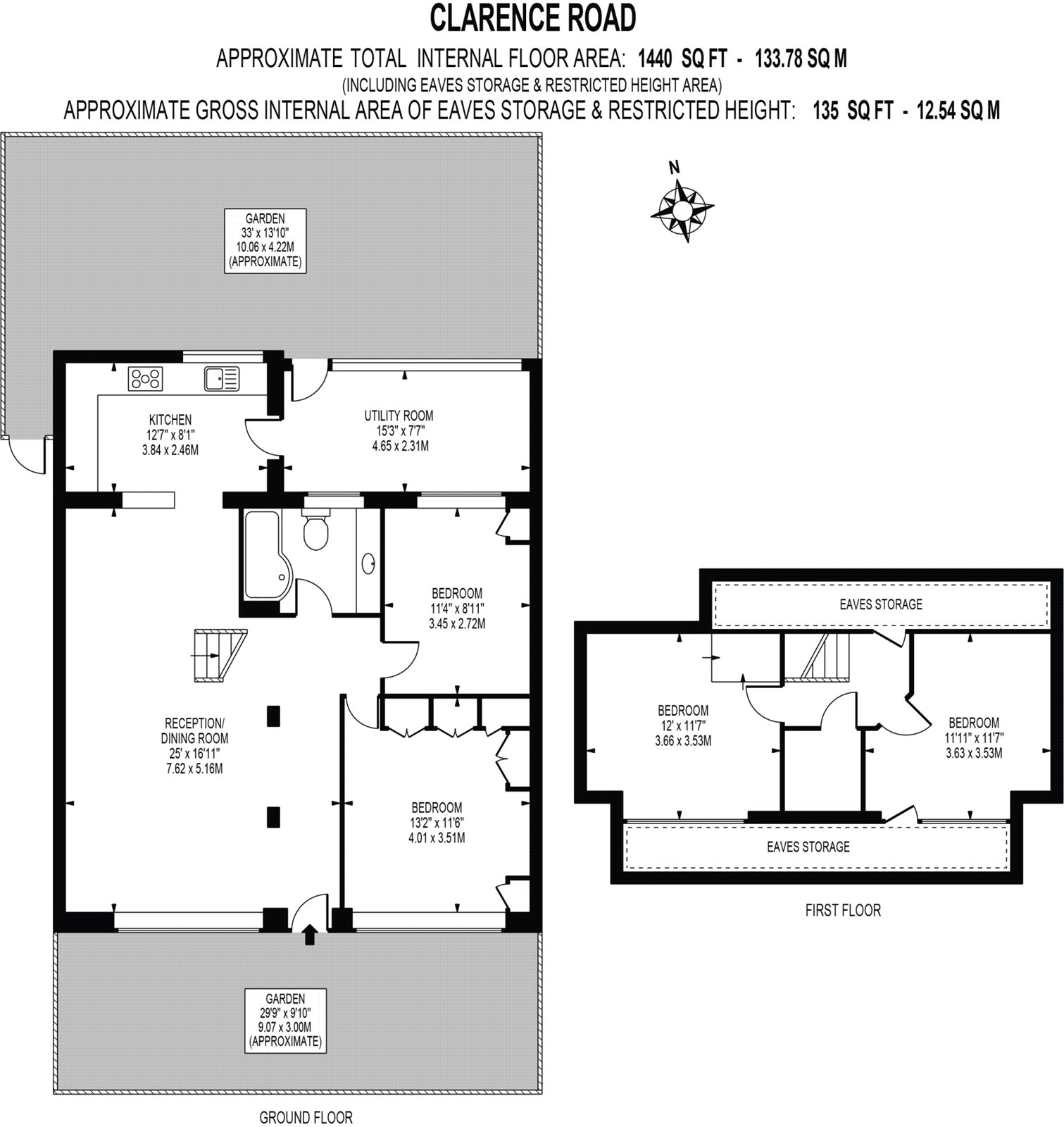 43, Clarence Road, Croydon floorplan