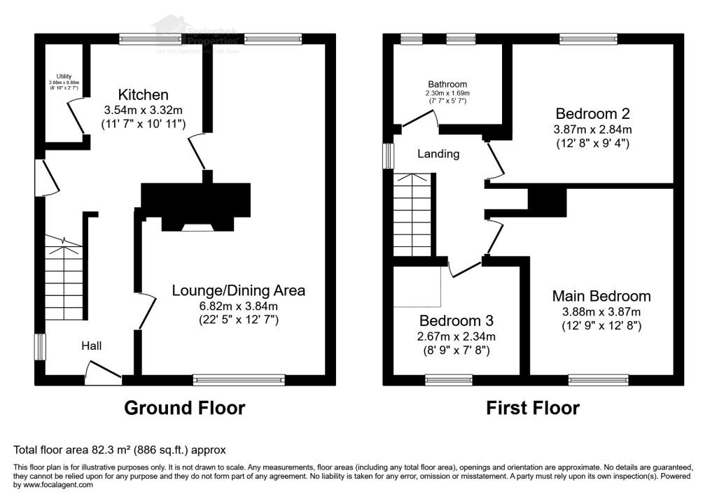 10, Lower Road, Clutton floorplan