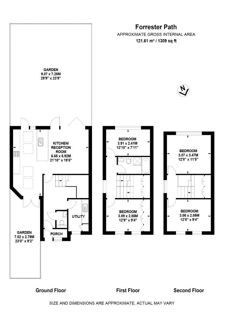 12, Forrester Path, London floorplan
