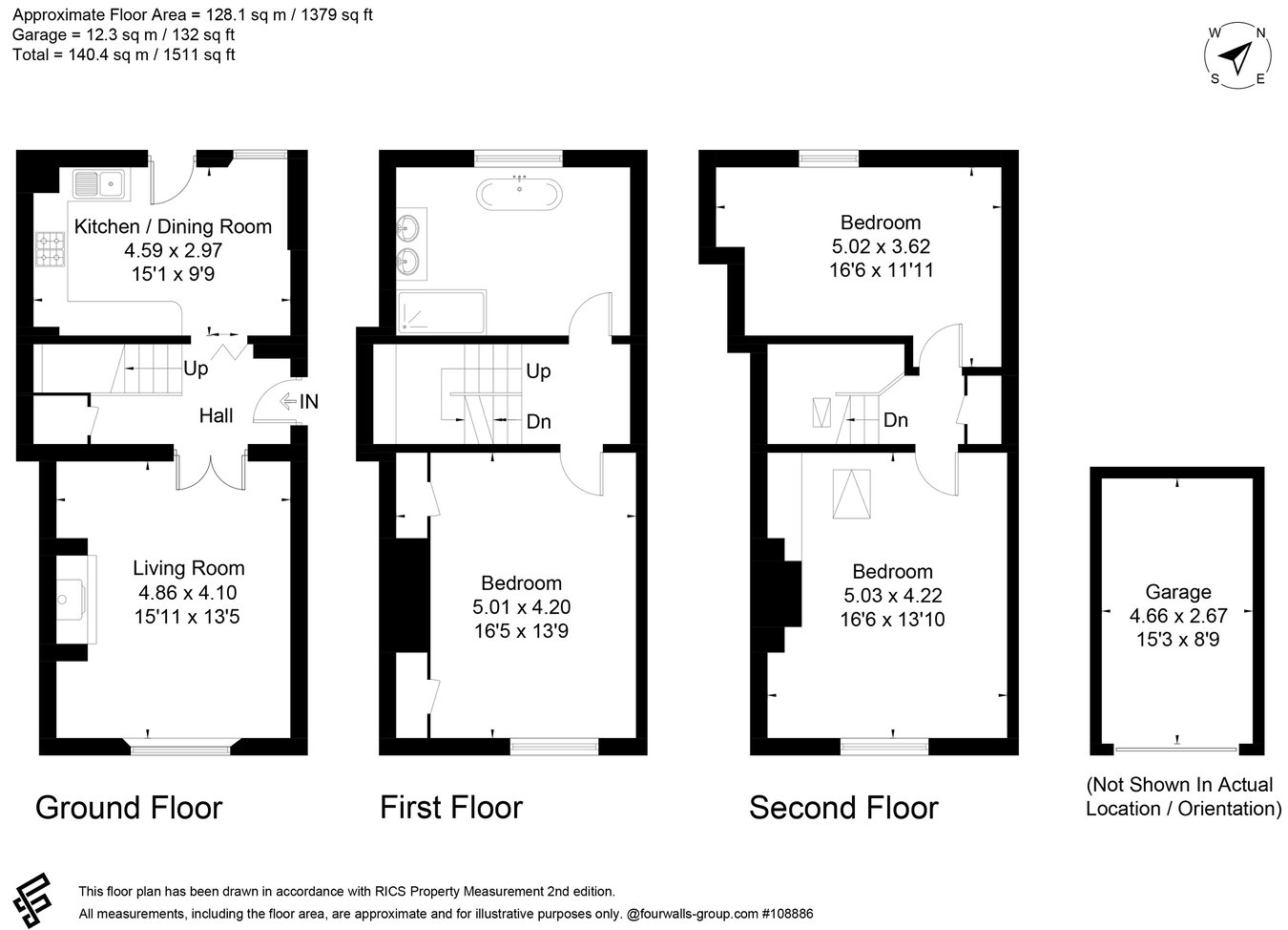 3, Witcombe Court, Gloucester floorplan