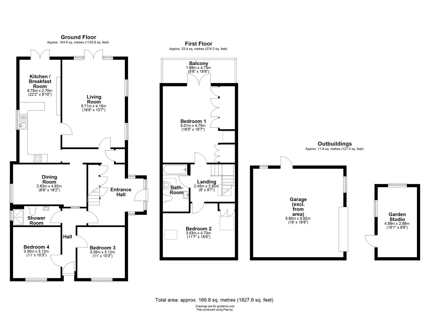 13, St. Neots Road, Cambridge floorplan