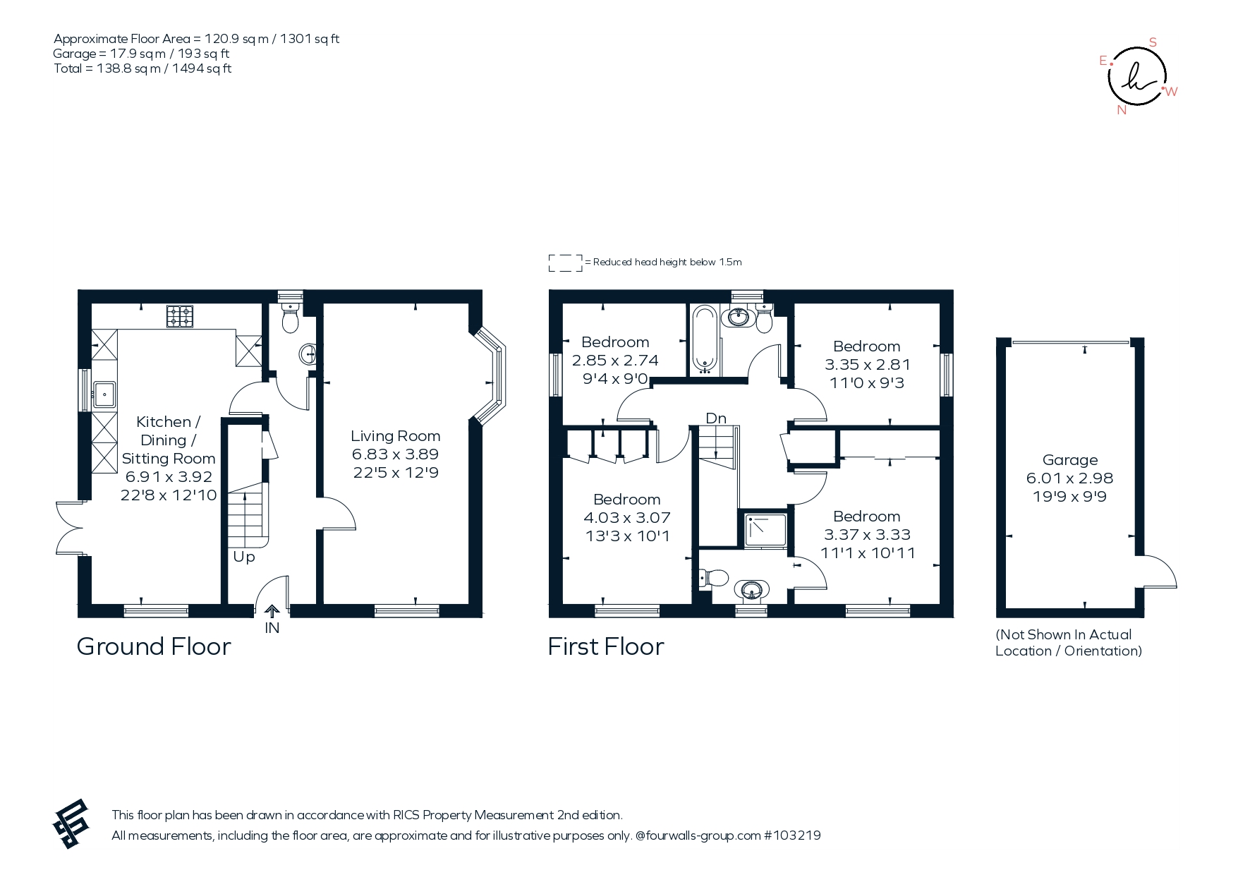 23, Runnymede Drive, Odiham floorplan