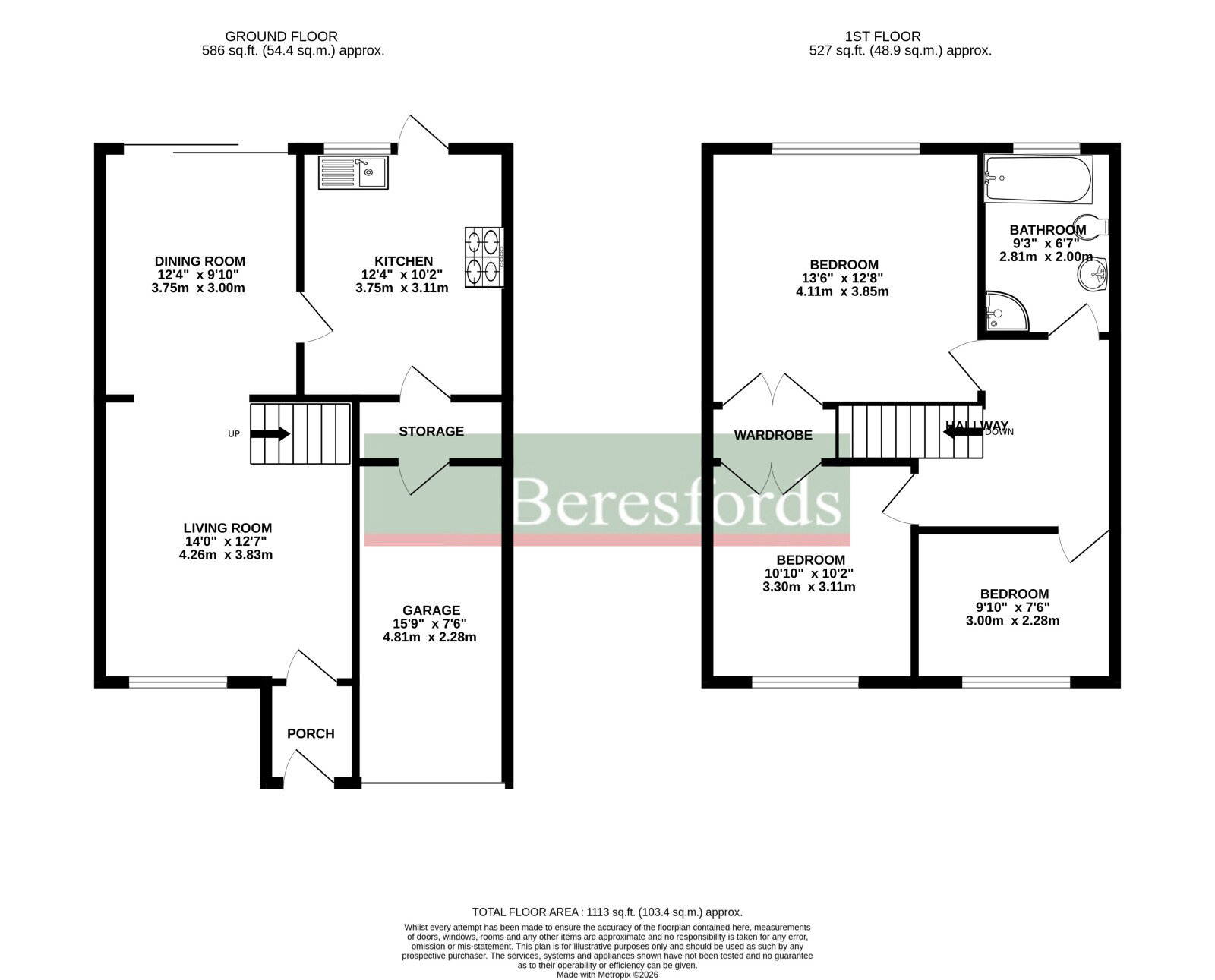 3, The Ridings, Essex floorplan