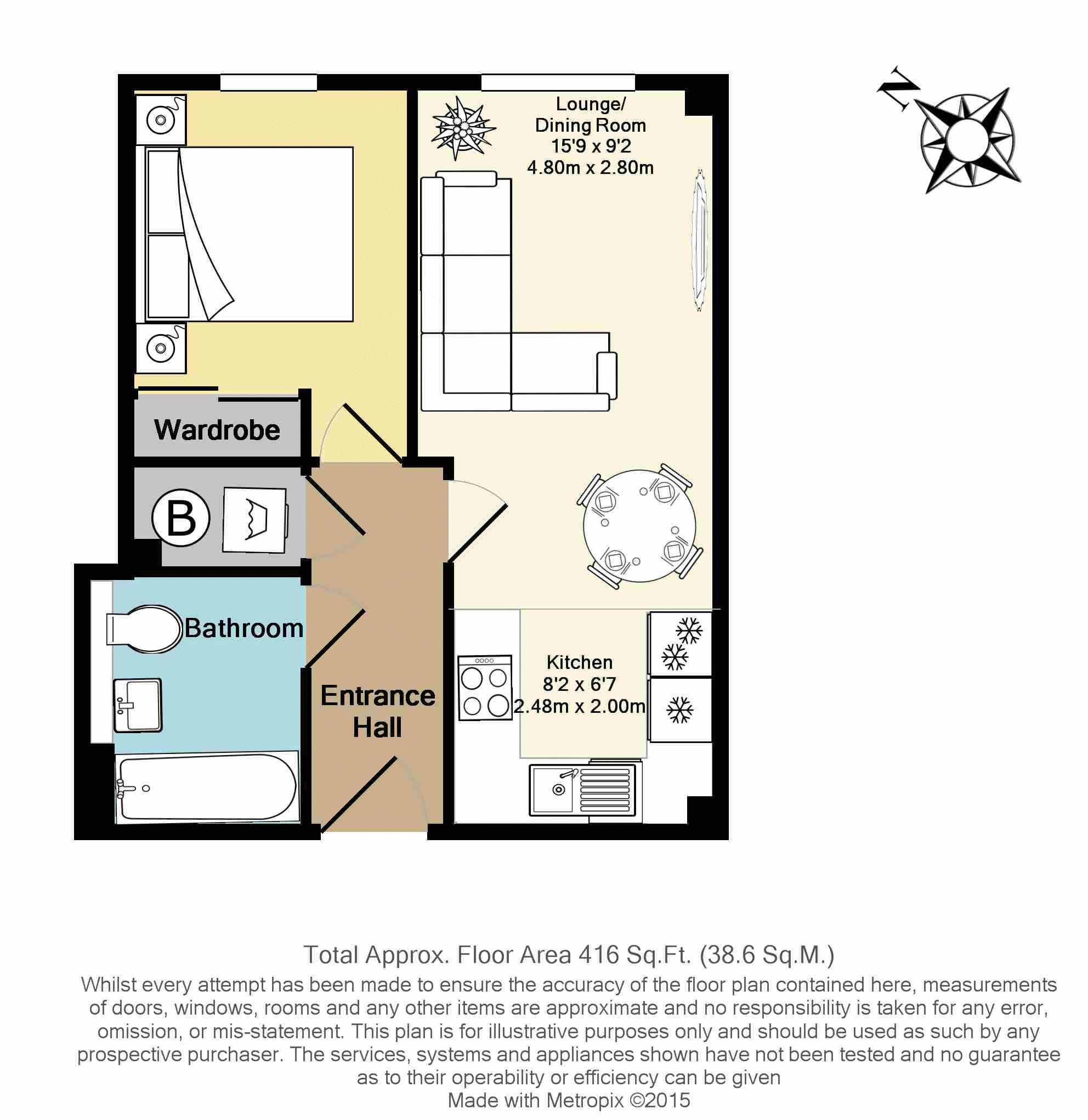 1 Bedrooms Flat to rent in Cotterells, Hemel Hempstead HP1