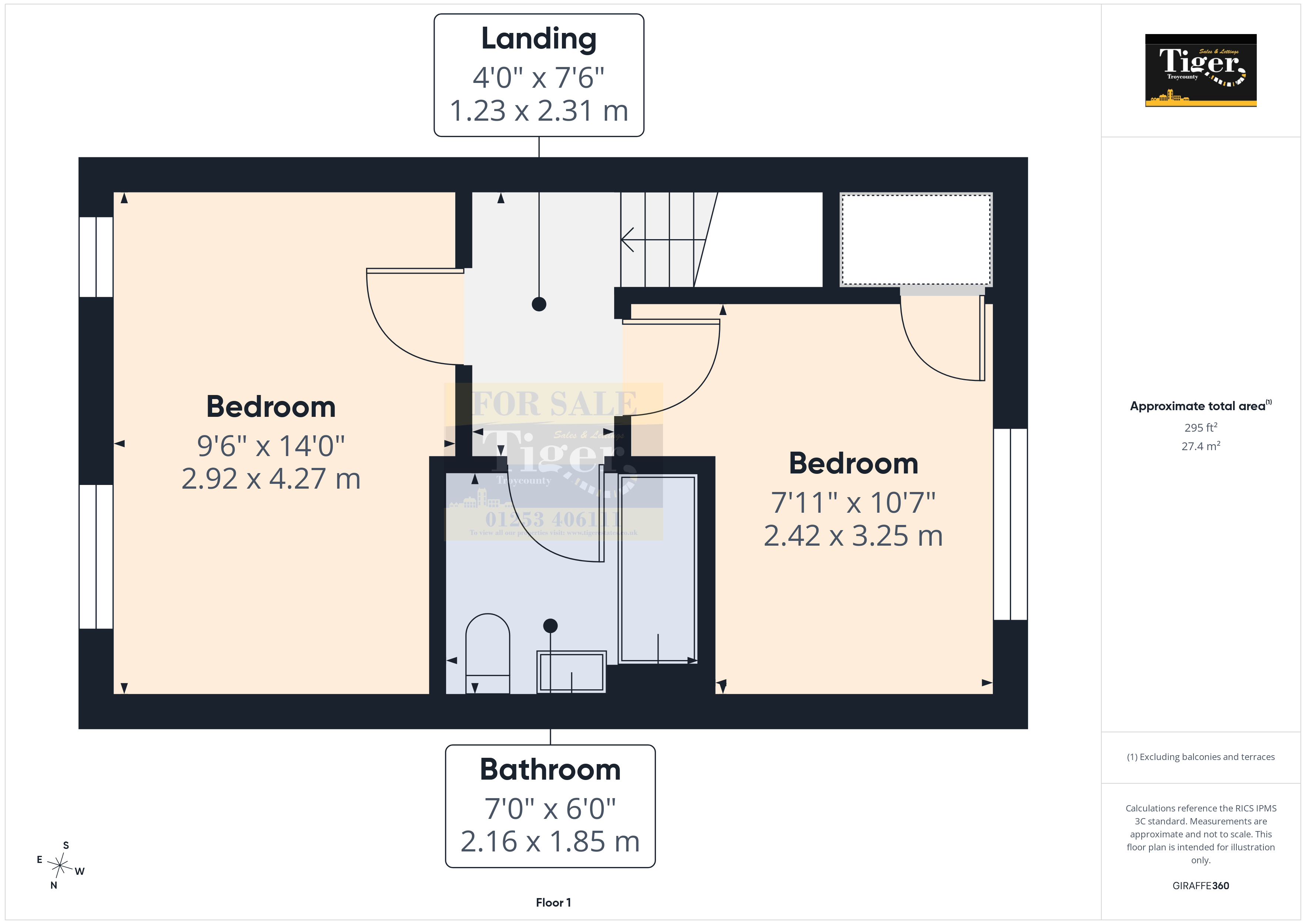 10, Highfield Gardens, Blackpool floorplan