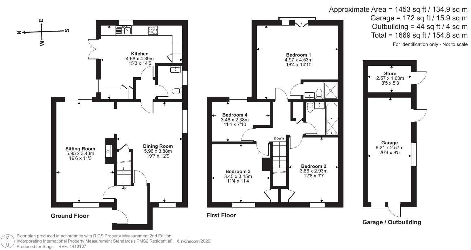 Orchard House, Bideford floorplan