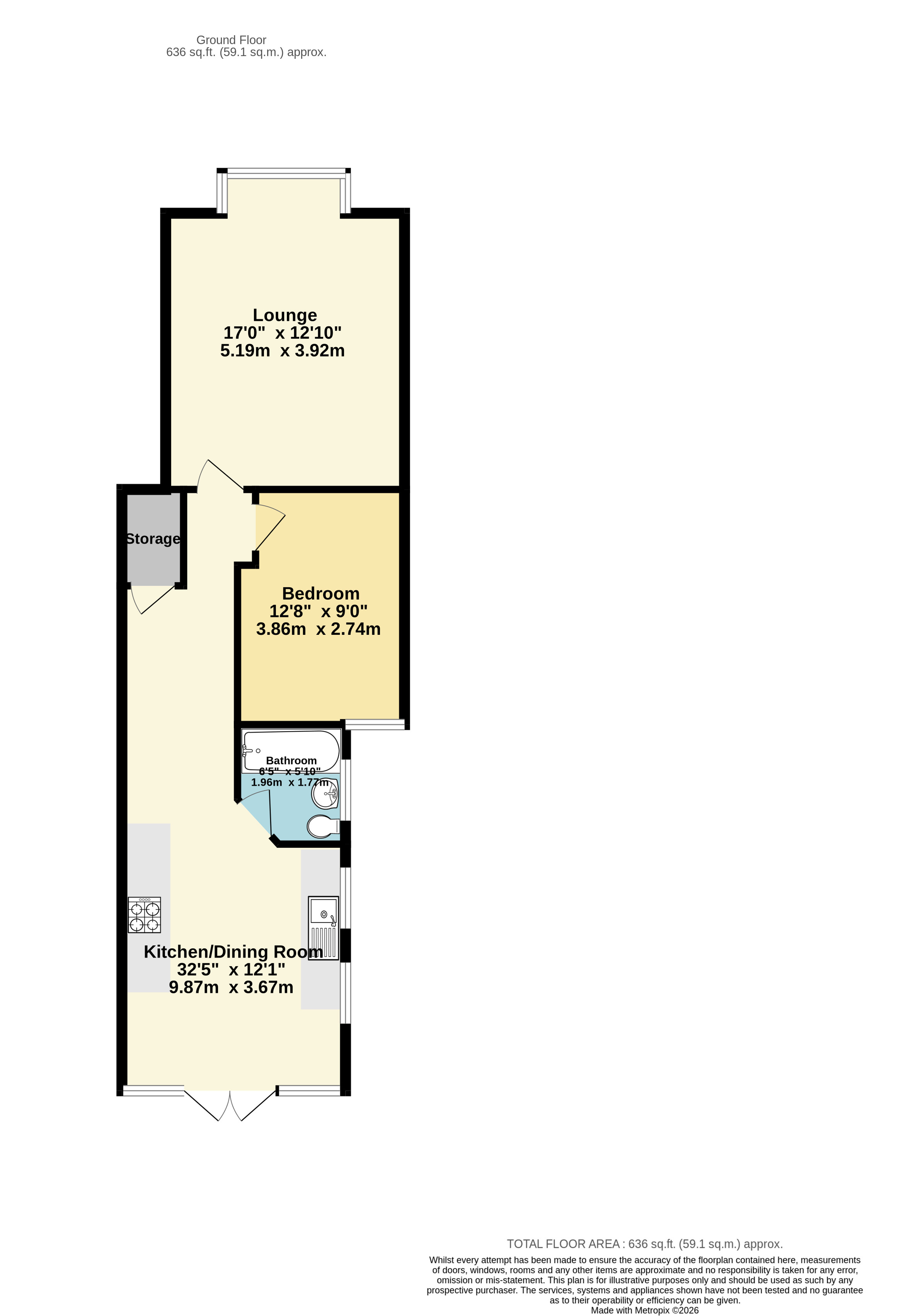 20A,, Ralph Road, Bristol floorplan
