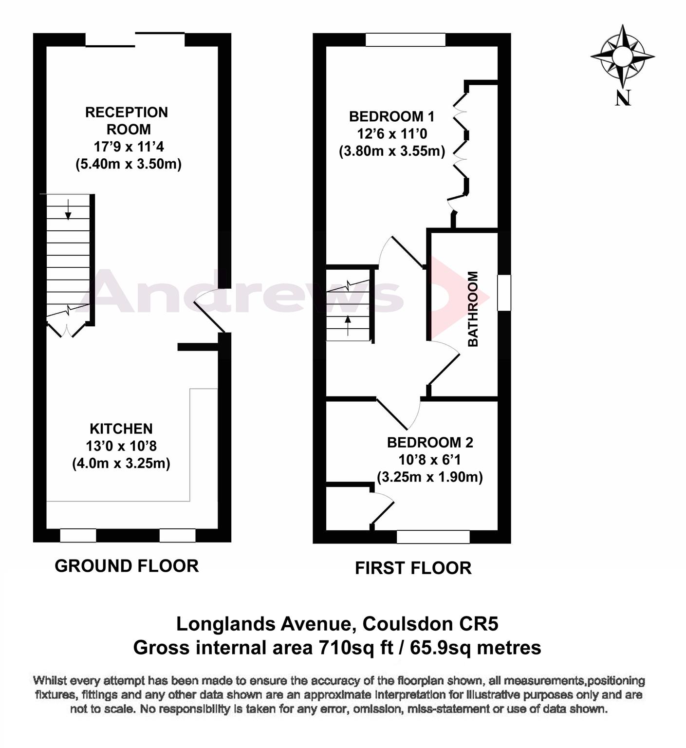 2 Bedrooms End terrace house for sale in Longlands Avenue, Coulsdon, Surrey CR5