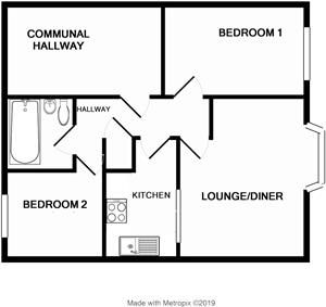 Flat 2, Dunmoil, Paignton floorplan