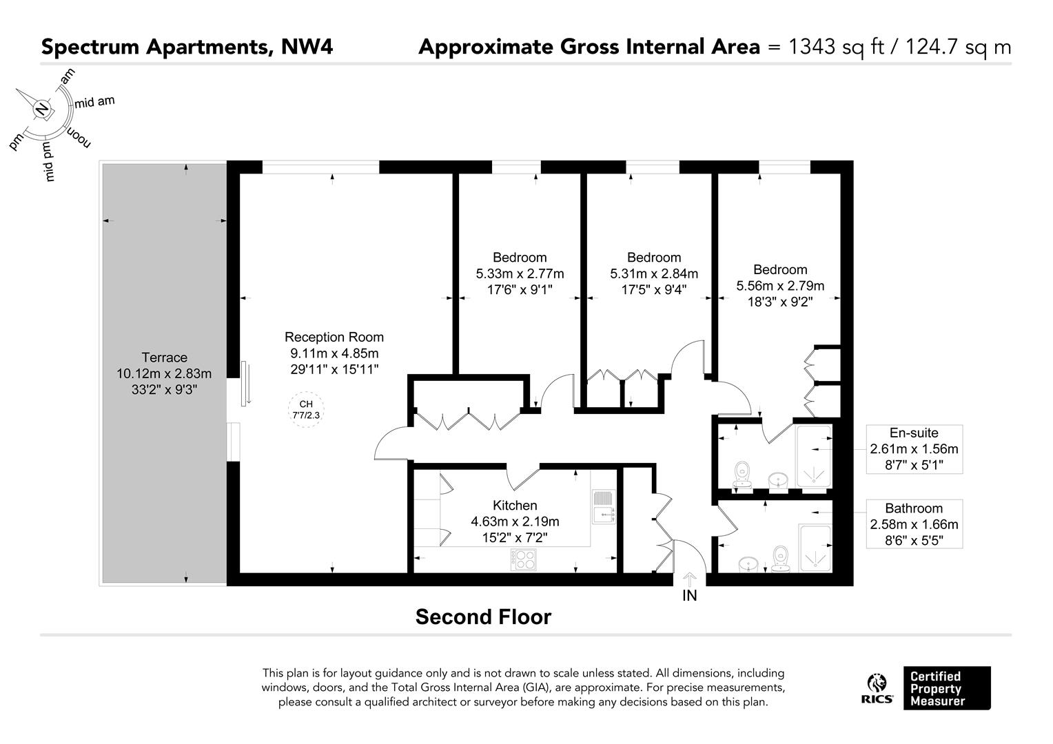 Hillview Gardens, London floorplan