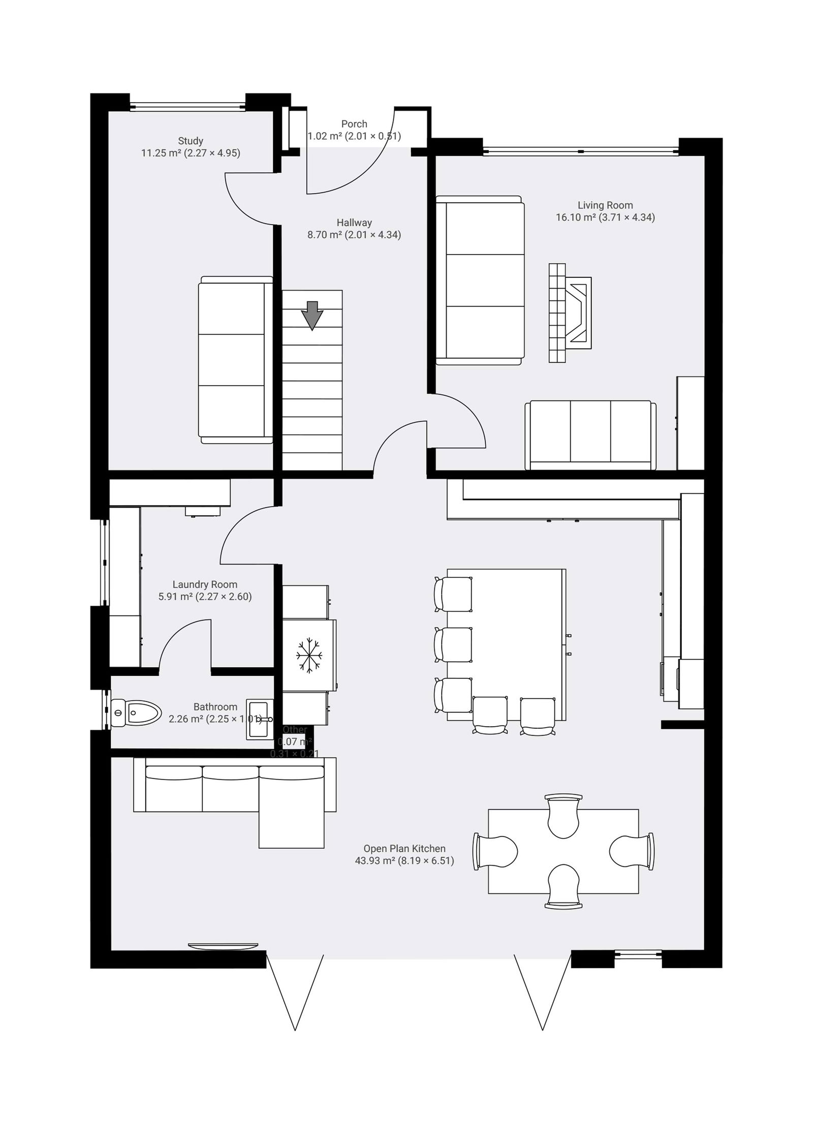 29, Clarence Avenue, Widnes floorplan