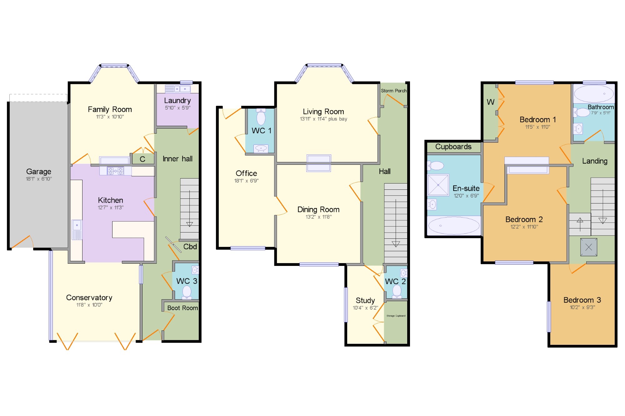 4 Bedrooms Semi-detached house for sale in Earlswood Road, Redhill, Surrey RH1