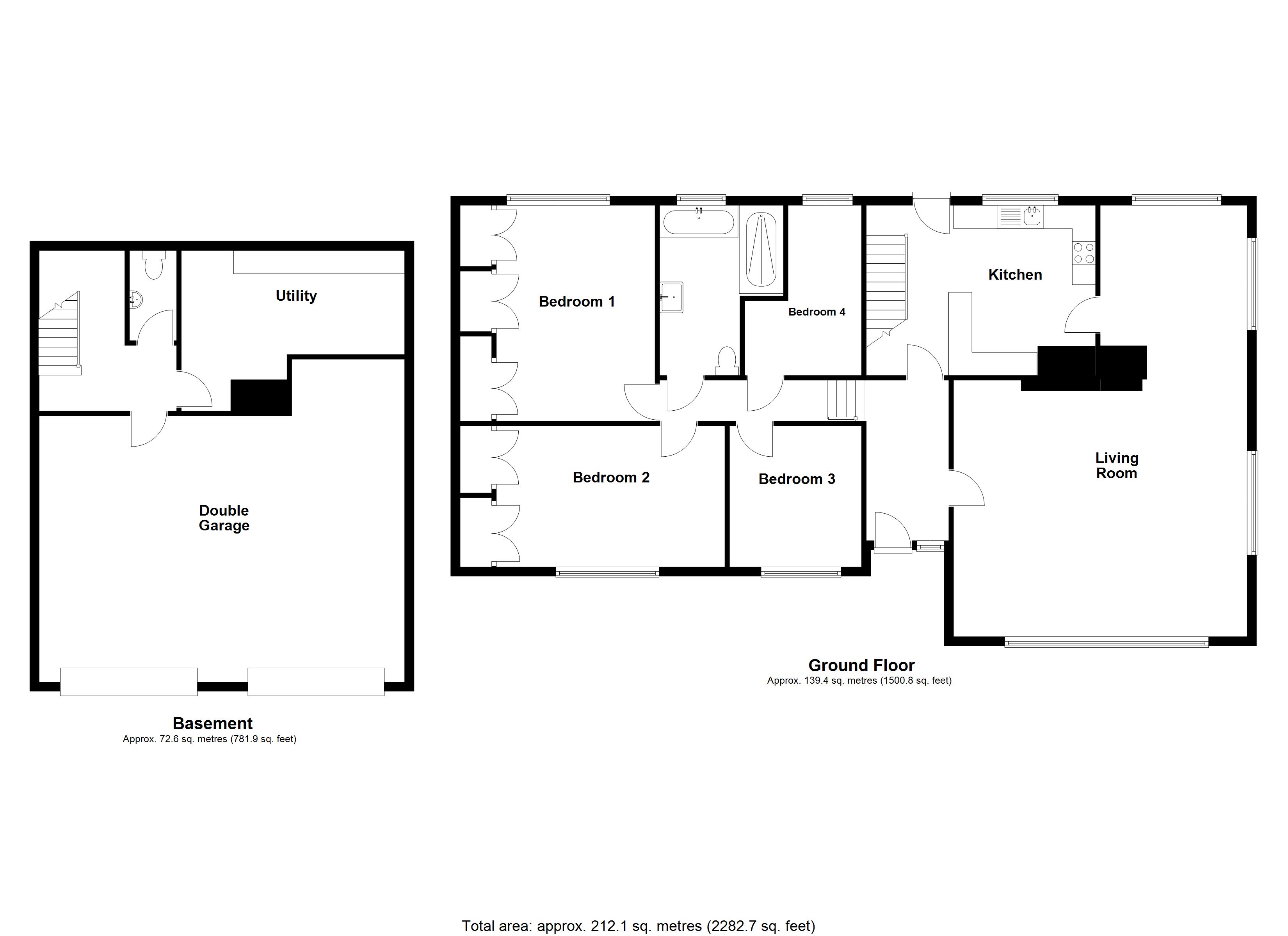 14, The Downlands, Warminster floorplan