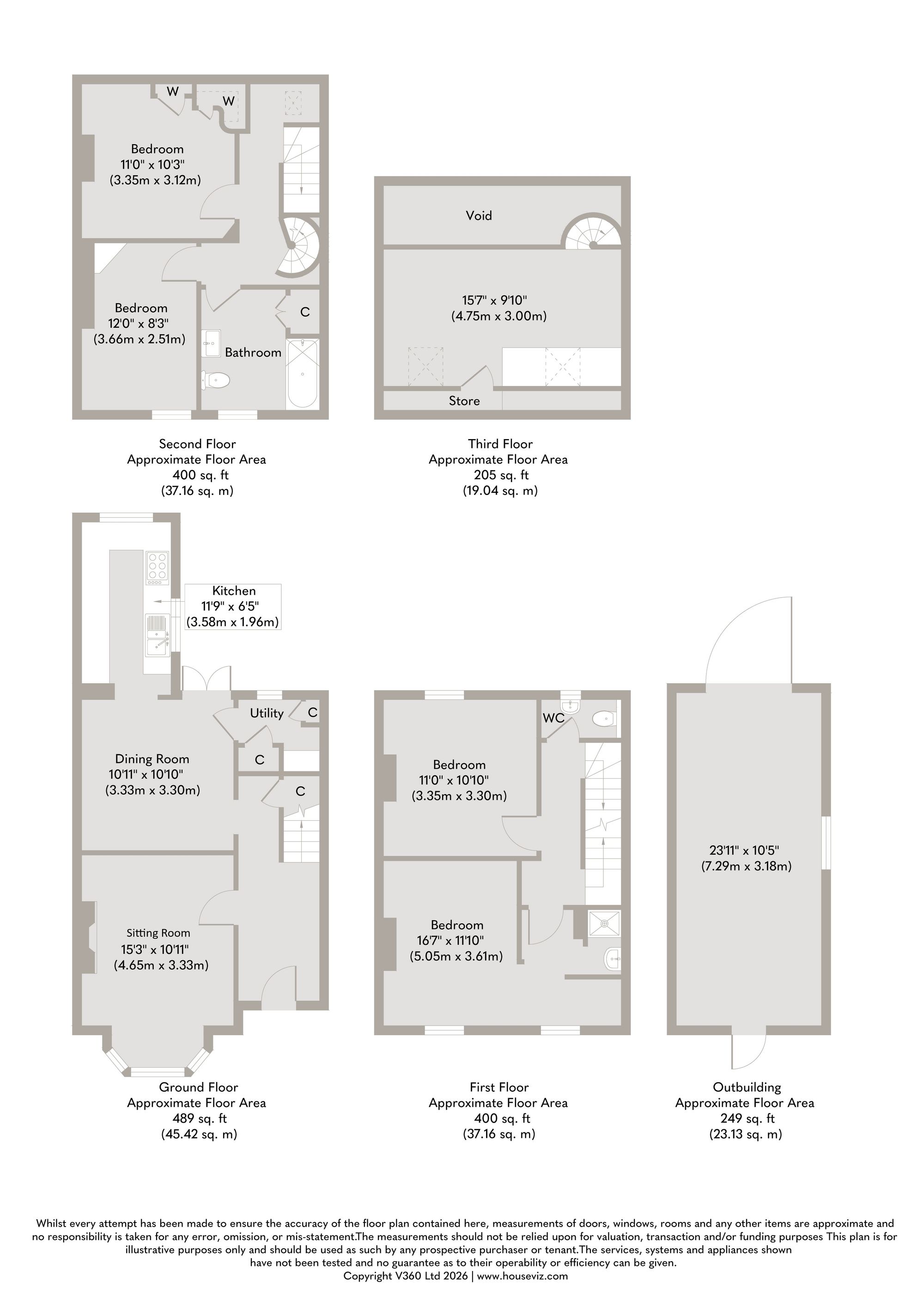 19 Hill Street, Hunstanton floorplan