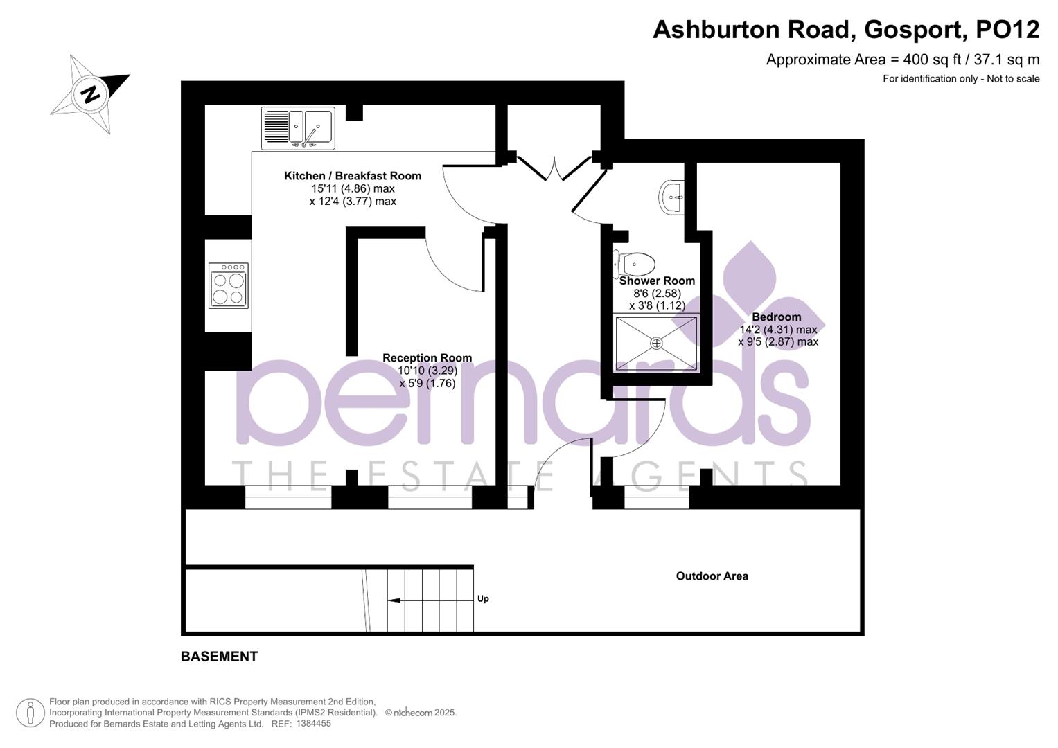 3A, Ashburton Road, Gosport floorplan