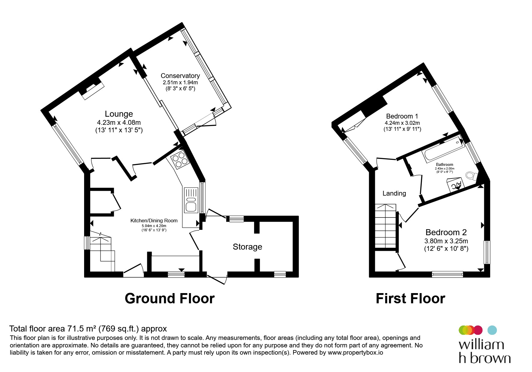 1, Broad Close, PETERBOROUGH floorplan