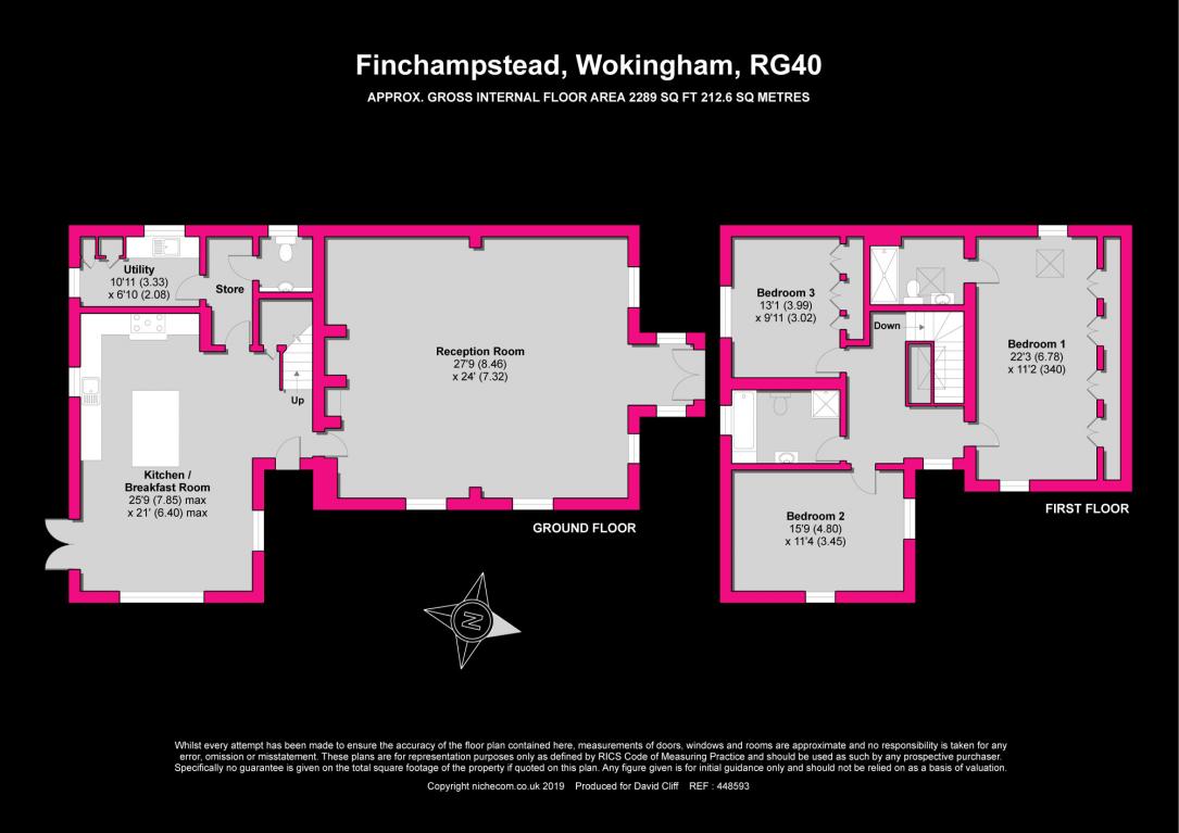 3 Bedrooms Detached house for sale in Finchampstead Village, Wokingham RG40