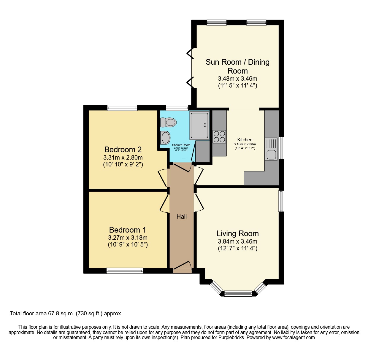 32a, Davy's Lane, Bracebridge Heath, Lincoln floorplan