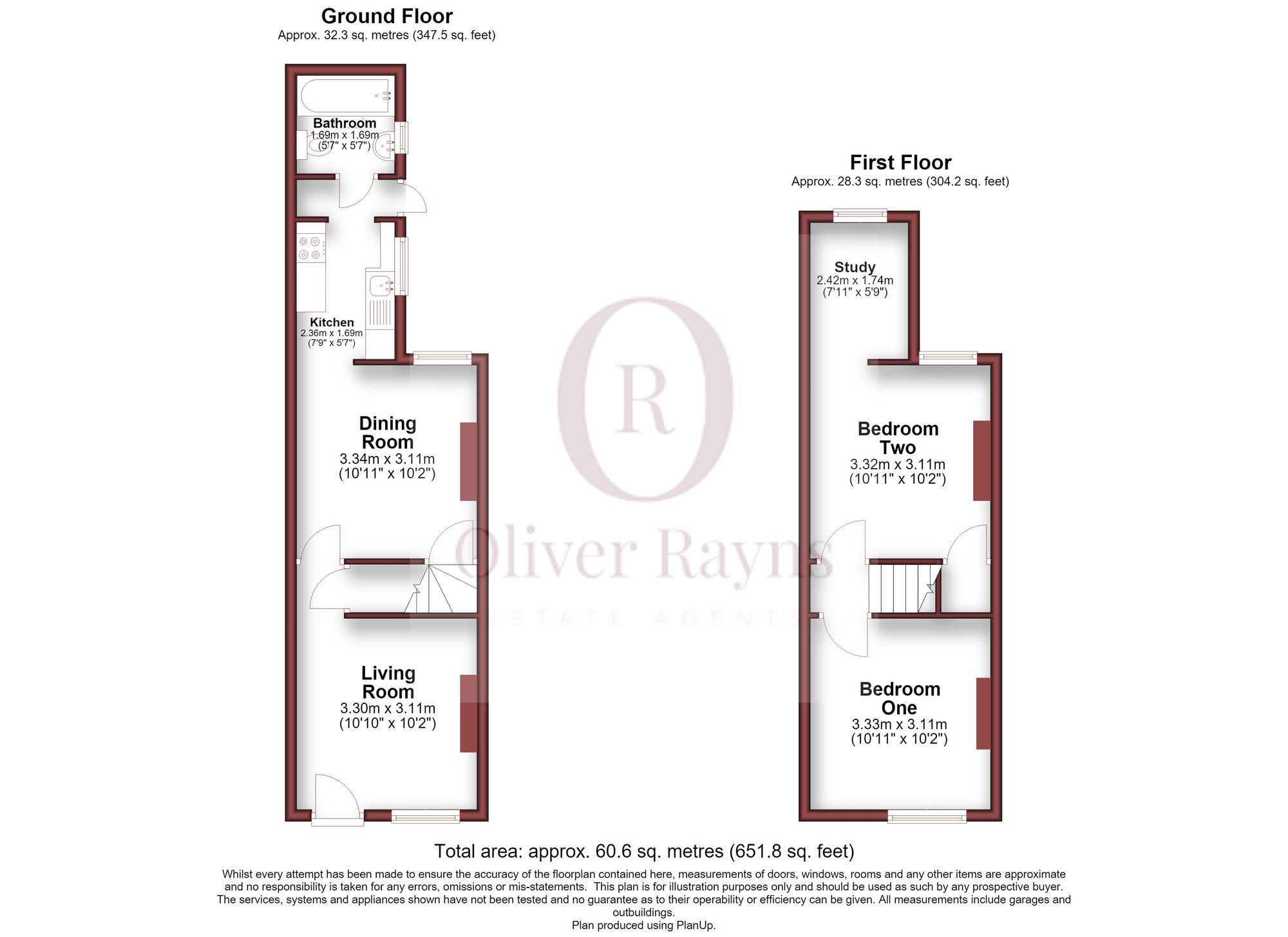 7, Orlando Road, Leicester floorplan