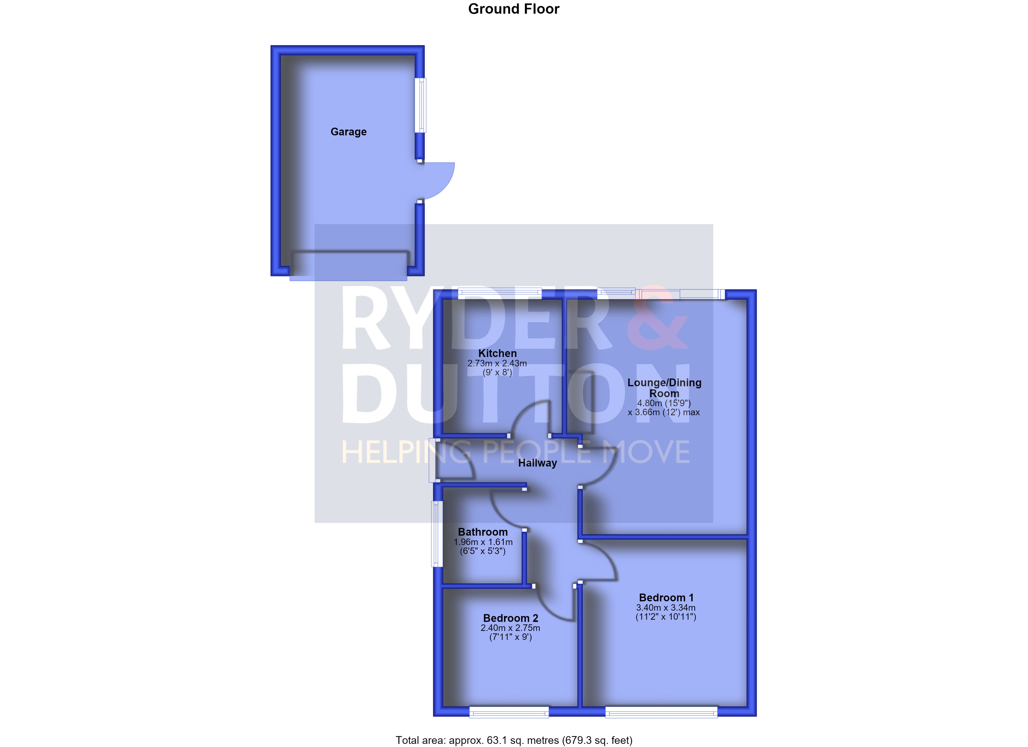 20, St. Johns Drive, Huddersfield floorplan