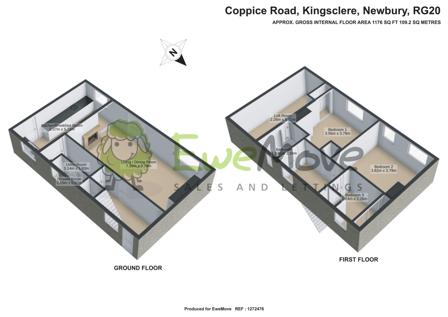 27, Coppice Road, Newbury floorplan