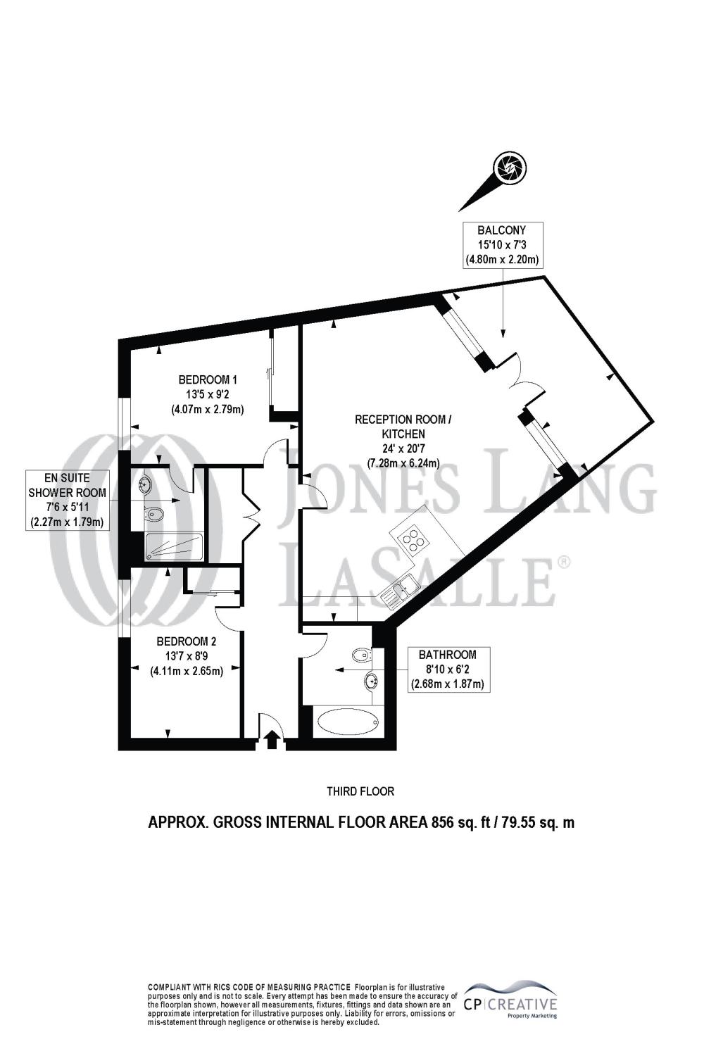 2 Bedrooms Flat to rent in Dungannon House, 7-15 Vanston Place, Fulham, London SW6