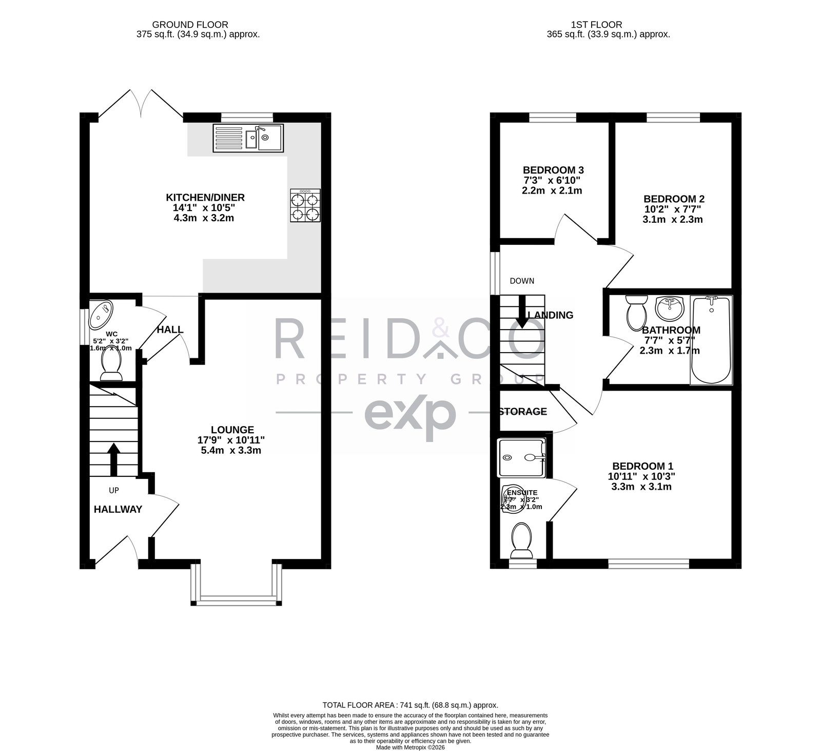 18, Sandpiper Way, Preston floorplan