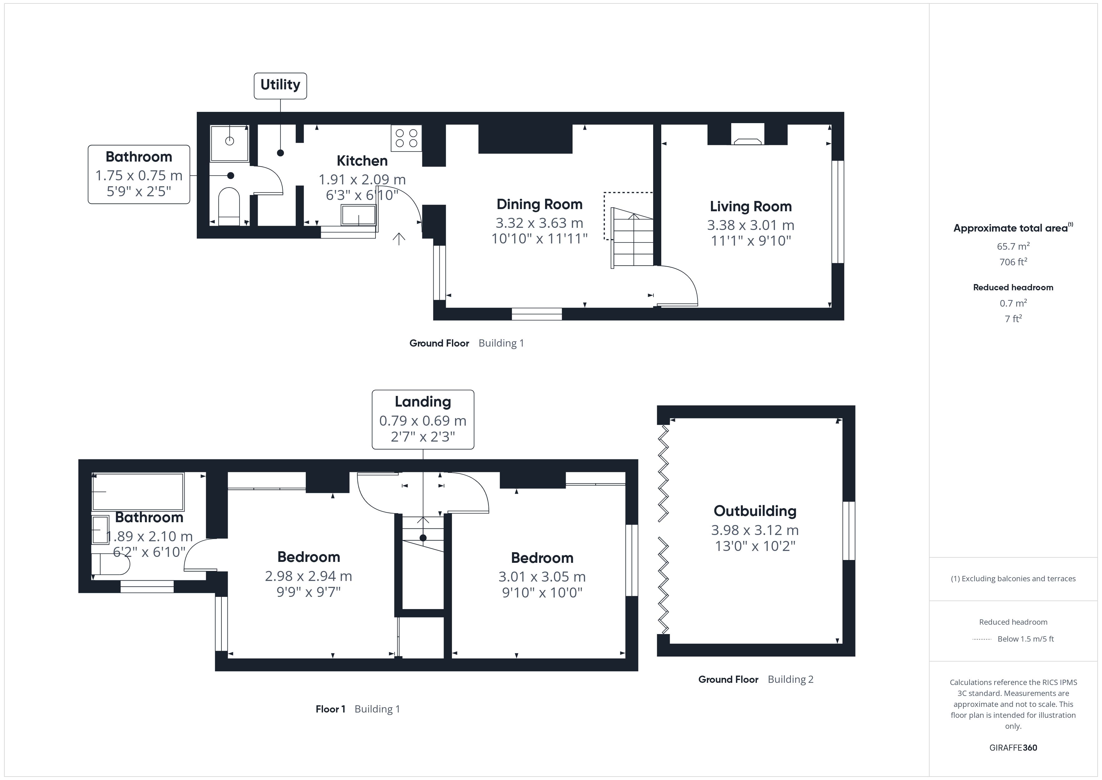 148, Bois Moor Road, Chesham floorplan