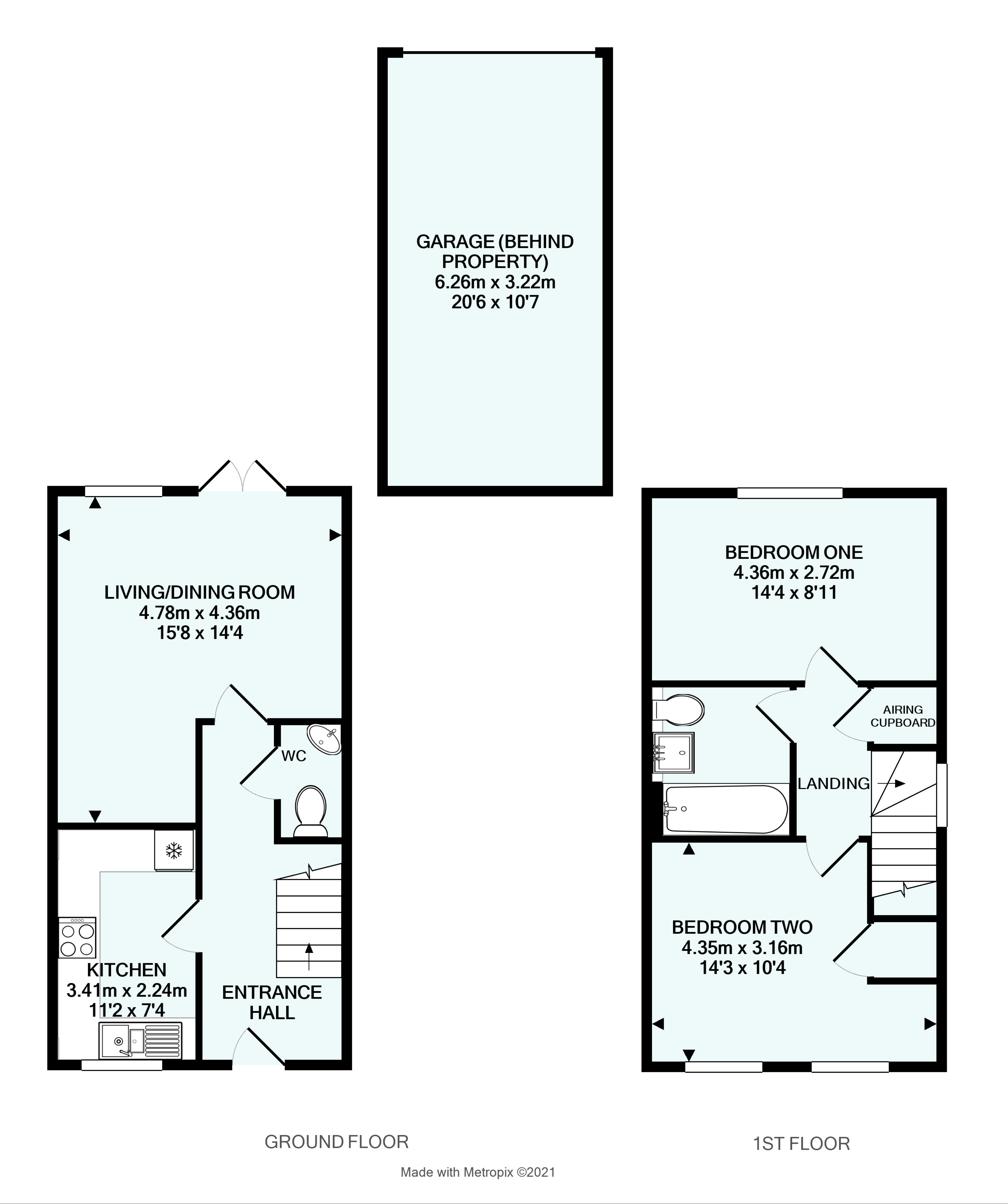 72, Meadow Acre Road, Honiton floorplan