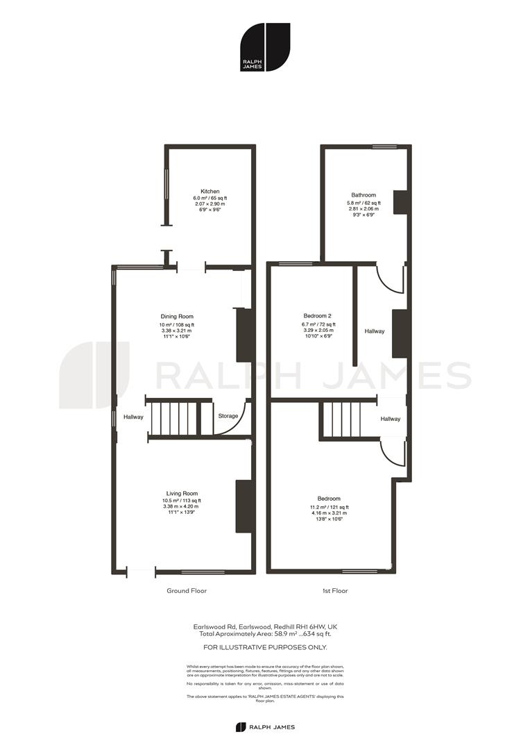 Earlswood Road, Redhill floorplan