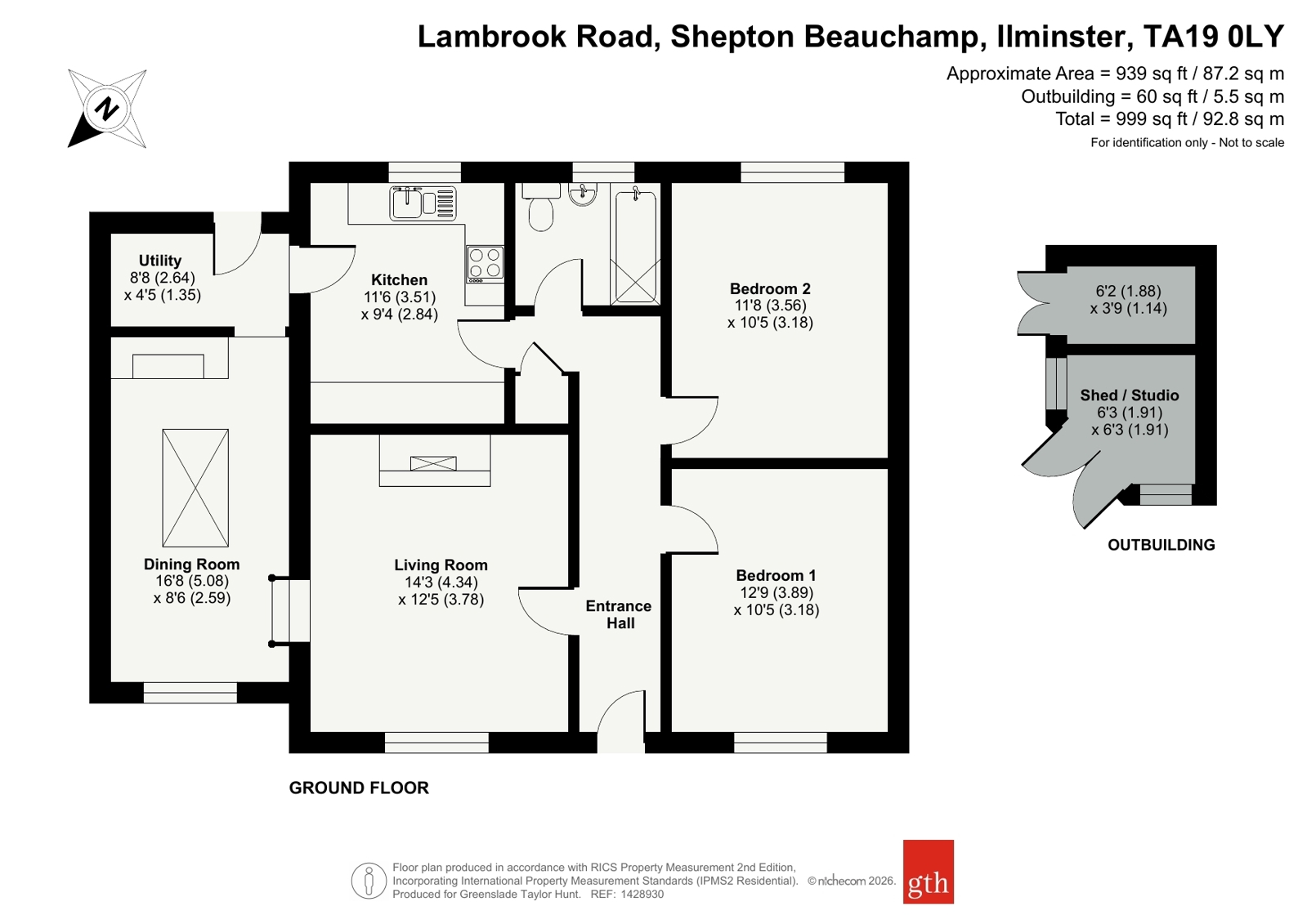 Little Acre,, Lambrook Road, Ilminster floorplan